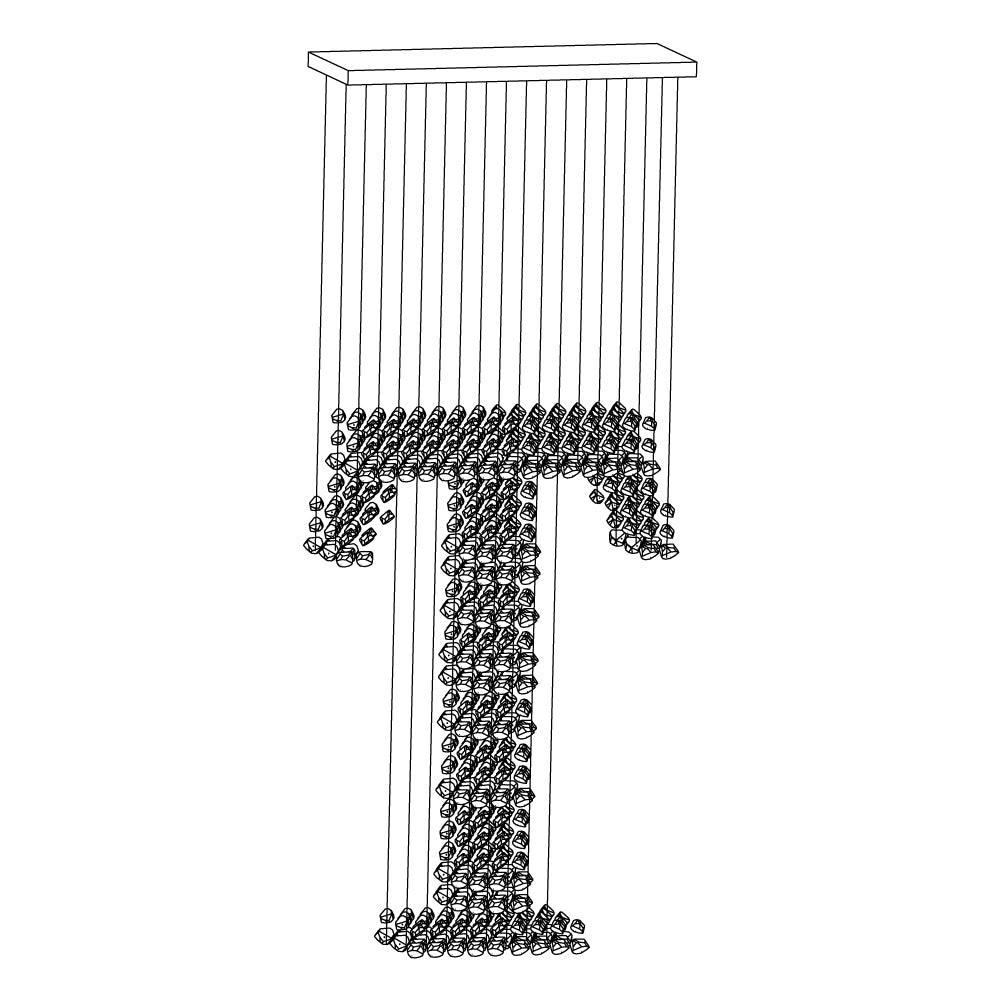 Charcoal Chandeliers T - Cueteks