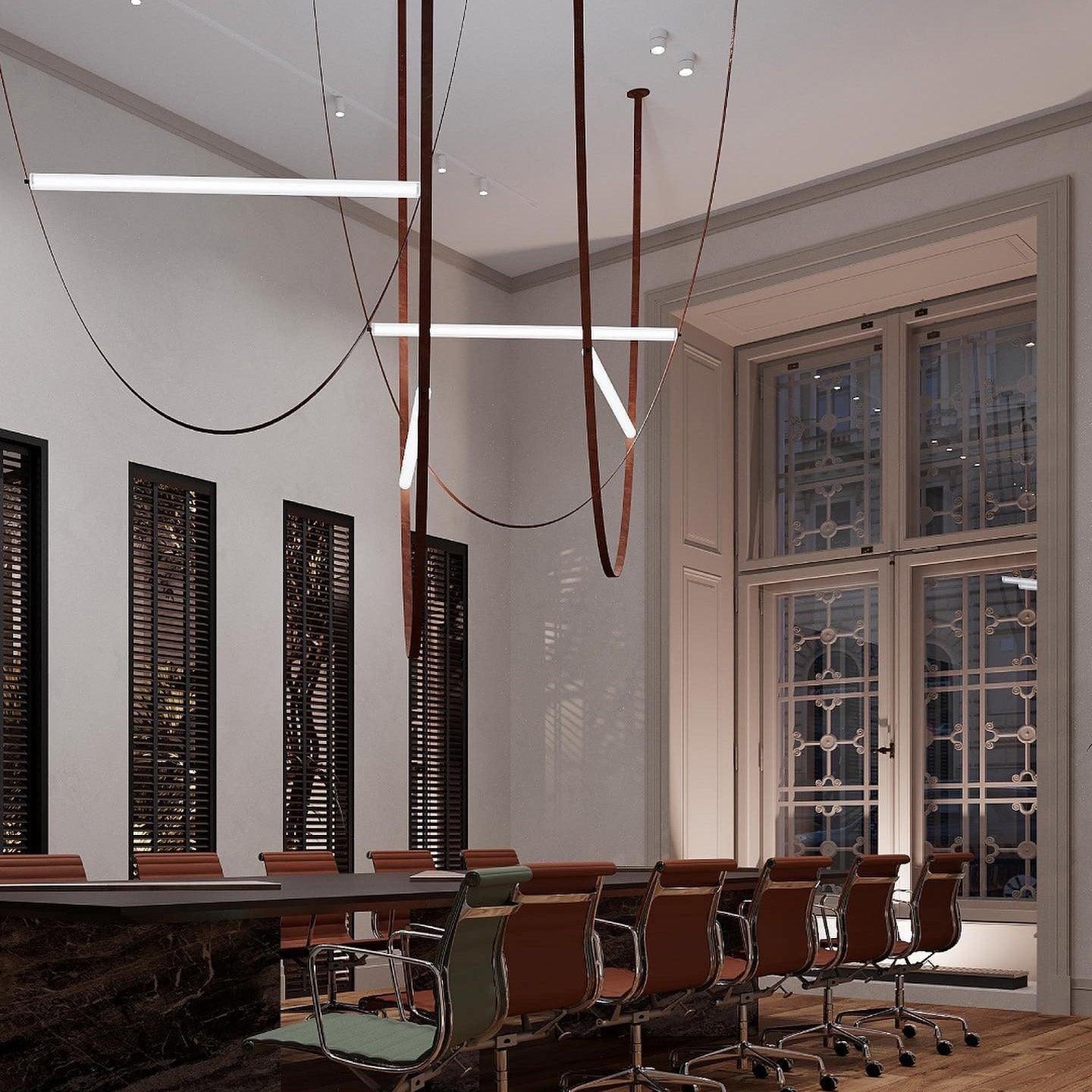 Straight Belt pendant light