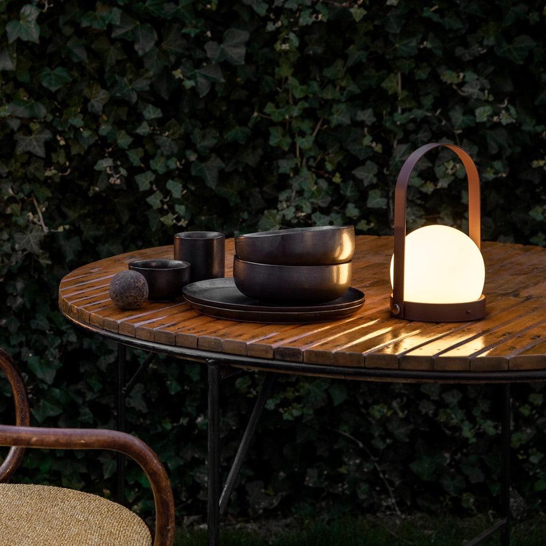 Carrie Built-in Battery Table Lamp - Cueteks