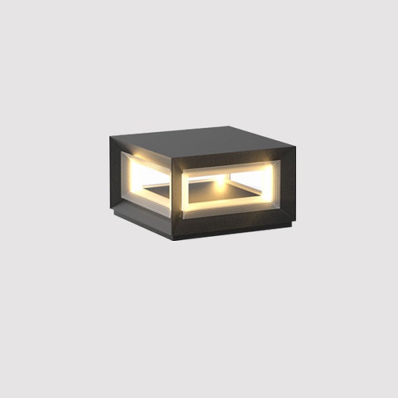 Light Cube Outdoor Post Light - Cueteks
