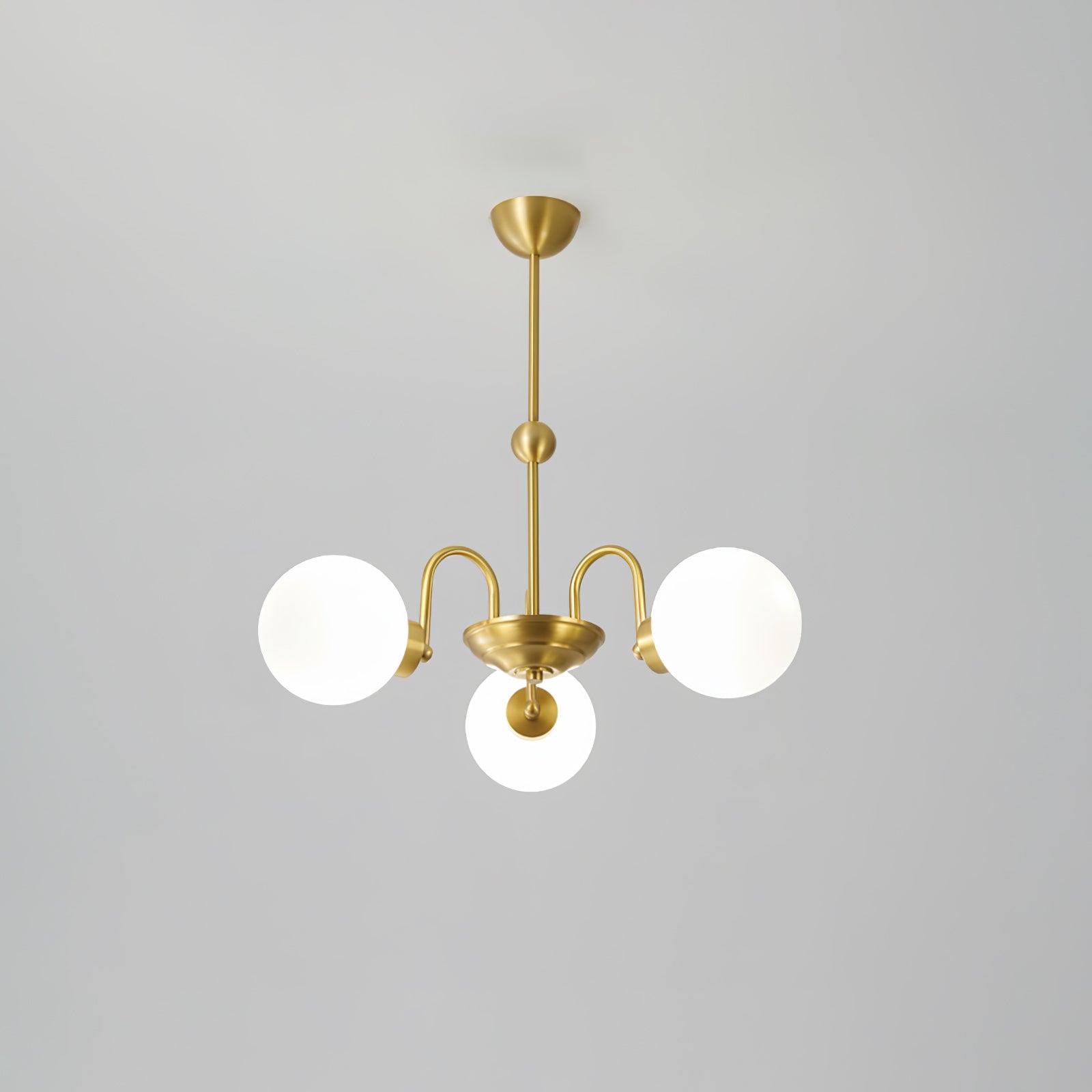Yisu Brass Chandelier - Cueteks