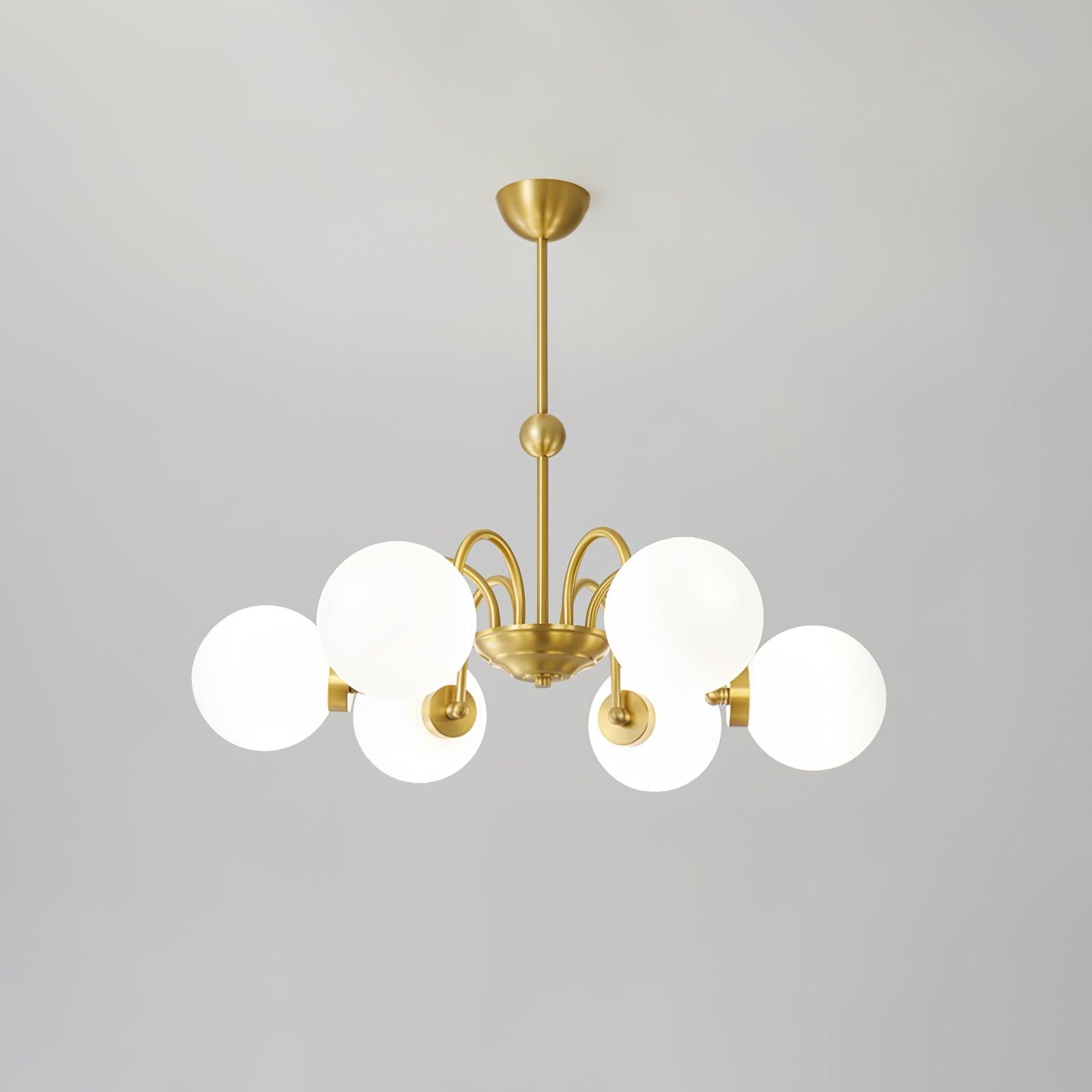 Yisu Brass Chandelier - Cueteks