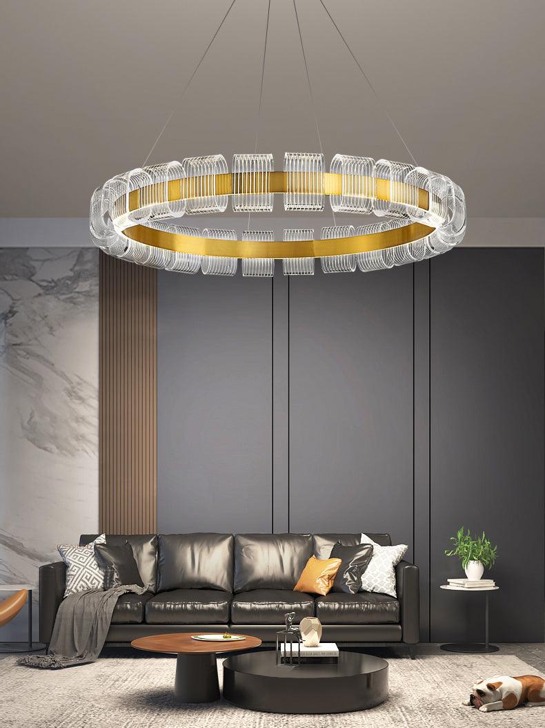 Bangle Chandelier - Cueteks