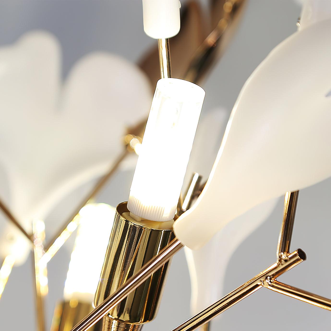 Gingko Leaf Floor Lamp - Cueteks