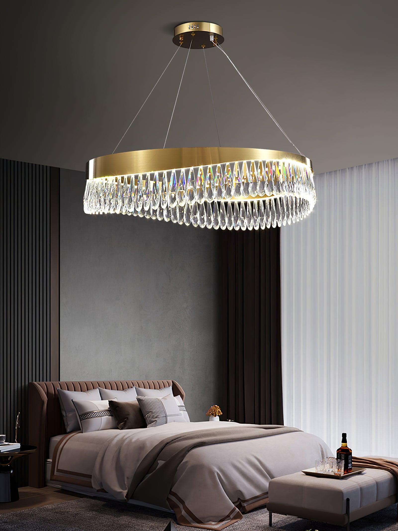 Crystal Sticks Chandelier - Cueteks