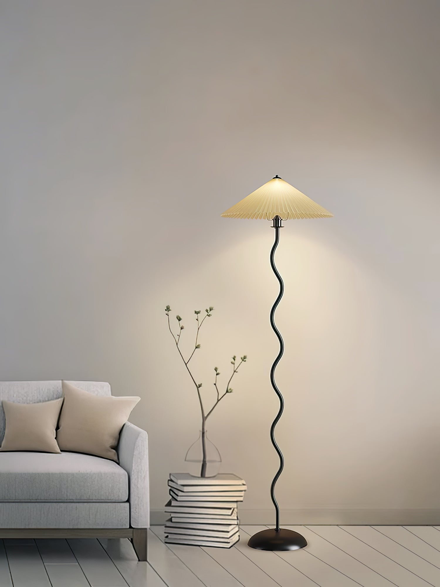 Squiggle Floor Lamp - Cueteks