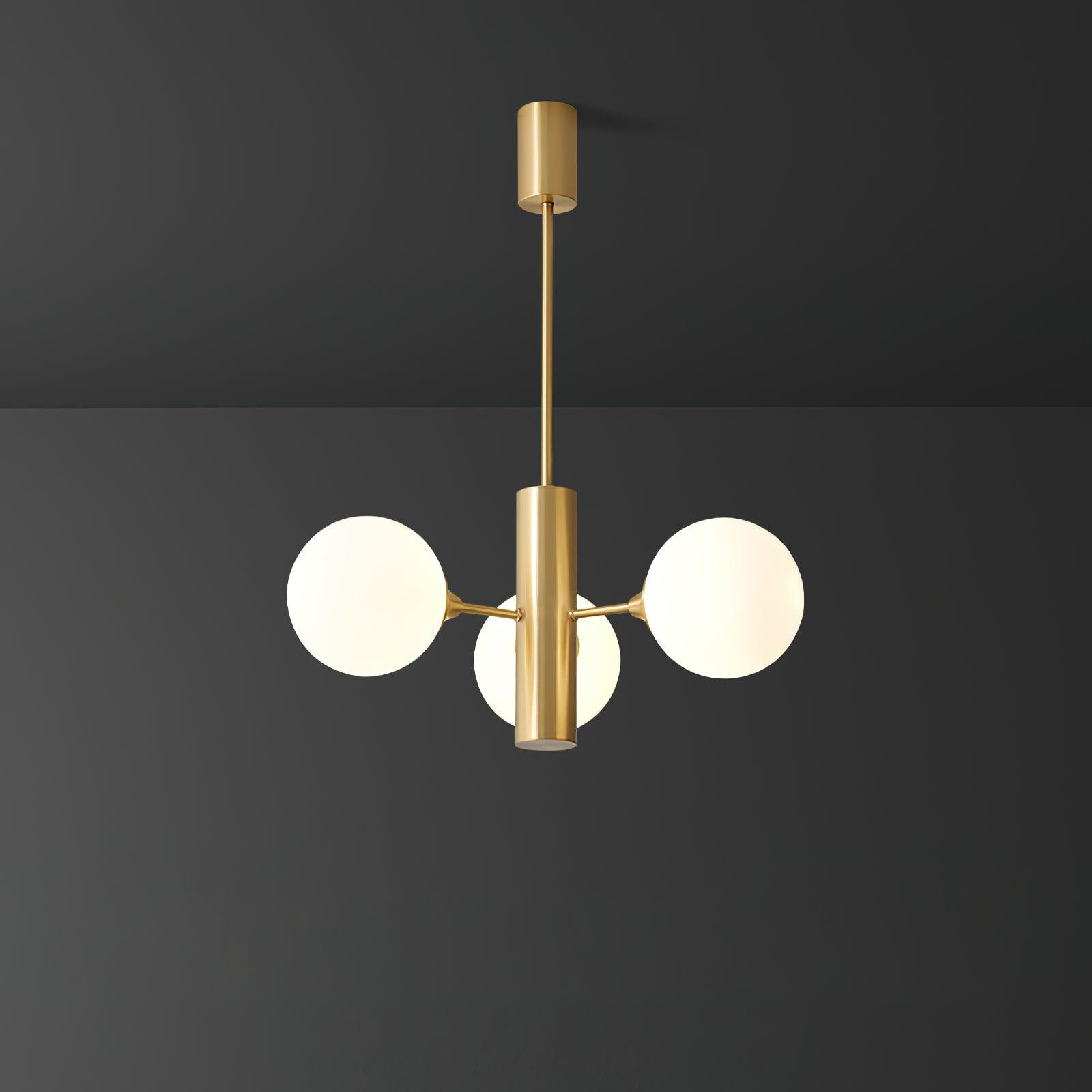 Stella Brass Chandelier - Cueteks