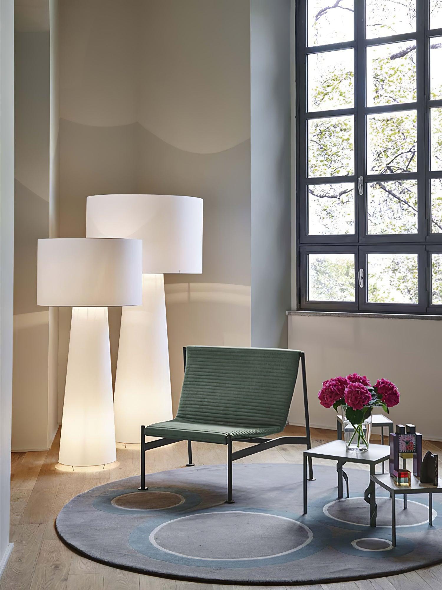 Column Fabric Floor Lamp - Cueteks