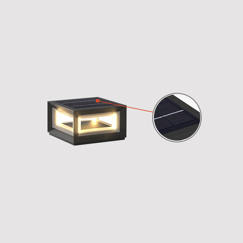 Light Cube Outdoor Post Light - Cueteks