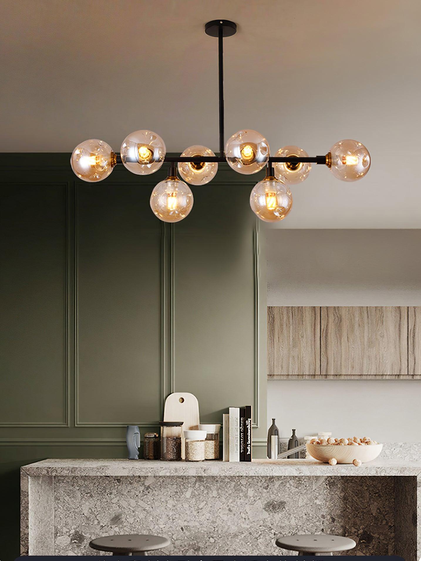 Primas Glass Chandelier - Cueteks
