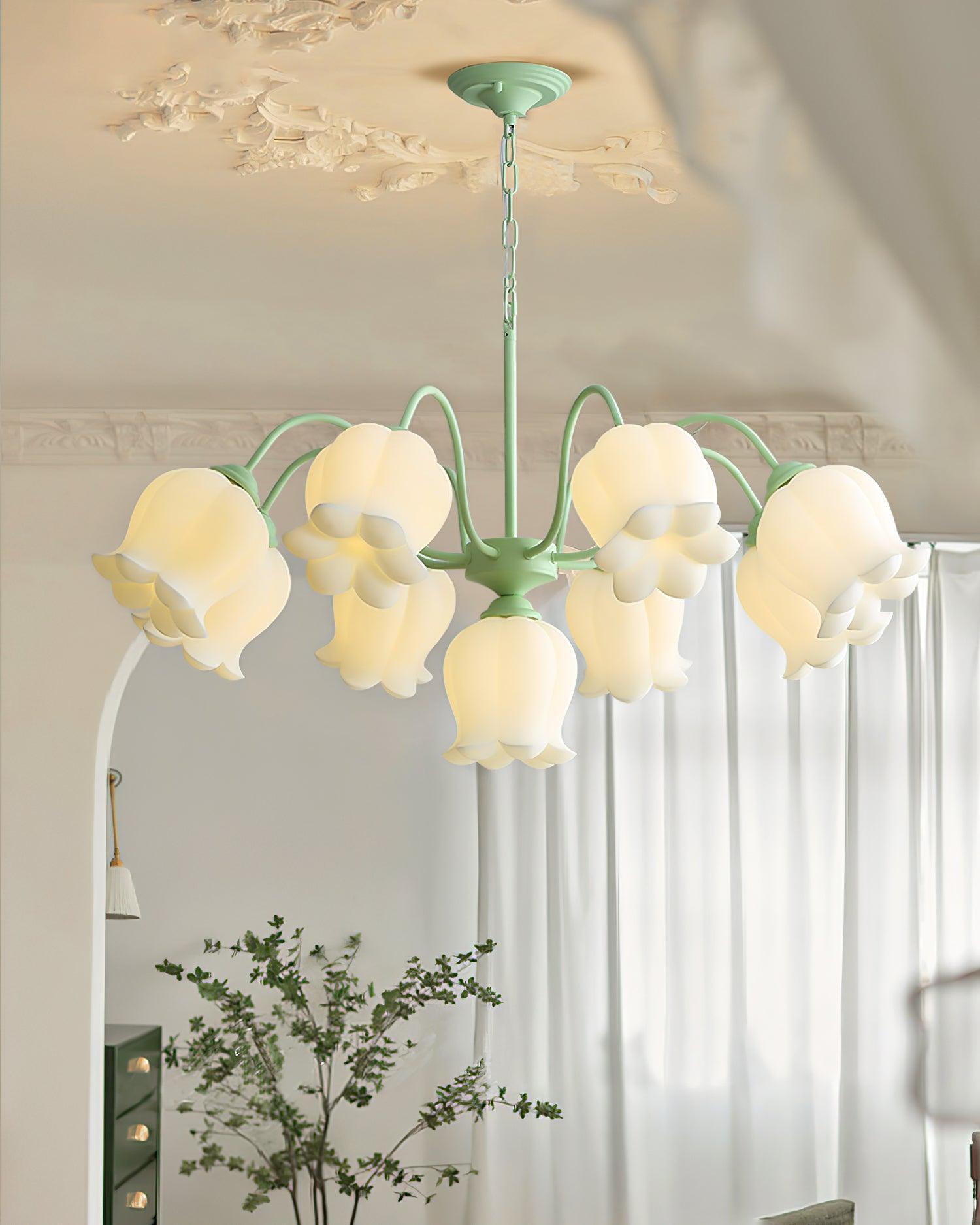 Lilium Cluster Chandelier - Cueteks