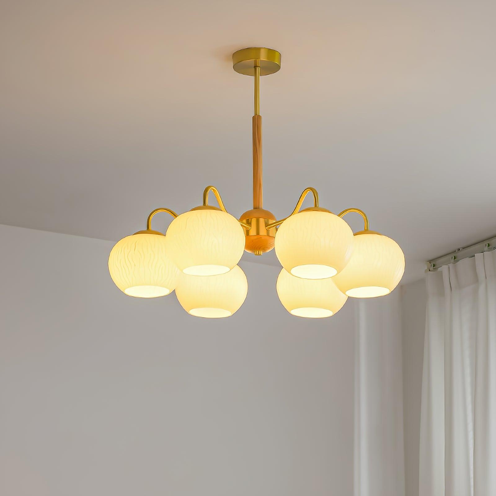 Hans Bergstrom Chandelier - Cueteks