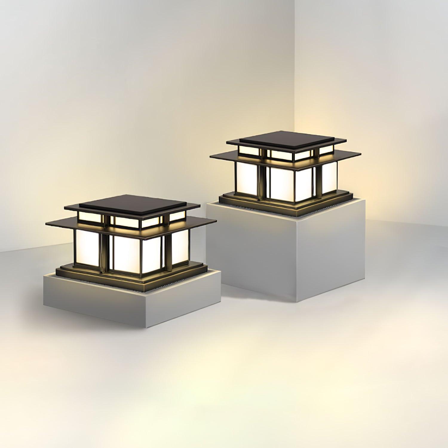 Boilyn Outdoor Pillar Light - Cueteks