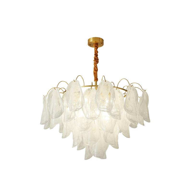 Multi Tier Cloud Glass Pendant Light - Cueteks