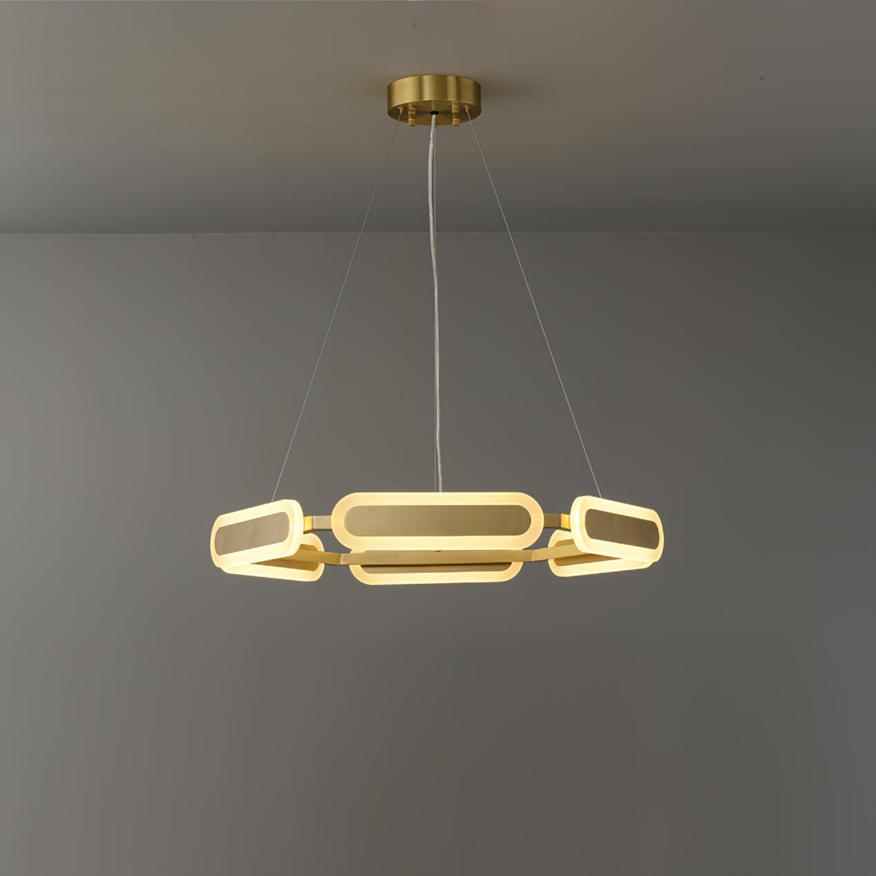 Swirl Chandelier - Cueteks