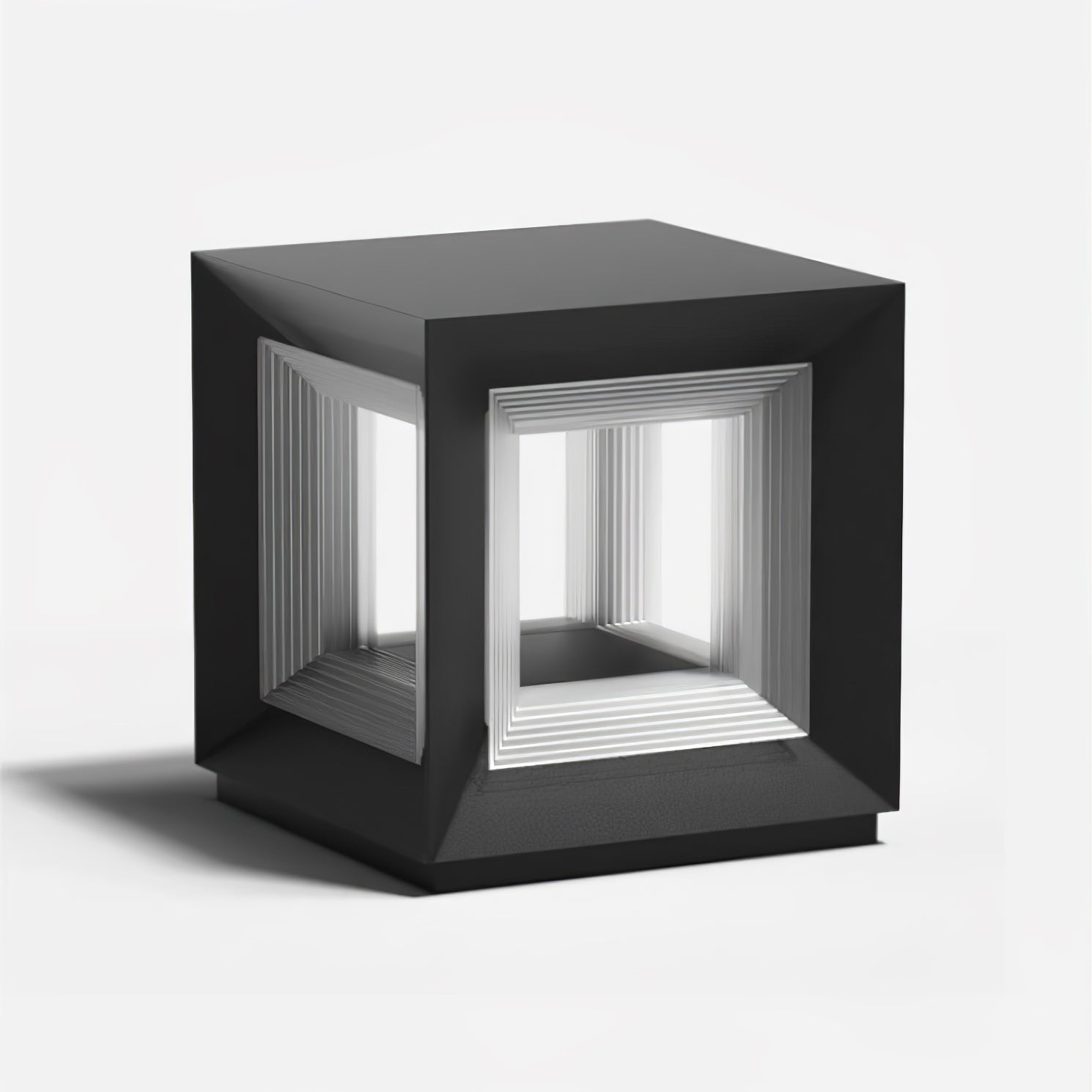 Light Cube Outdoor Post Light - Cueteks