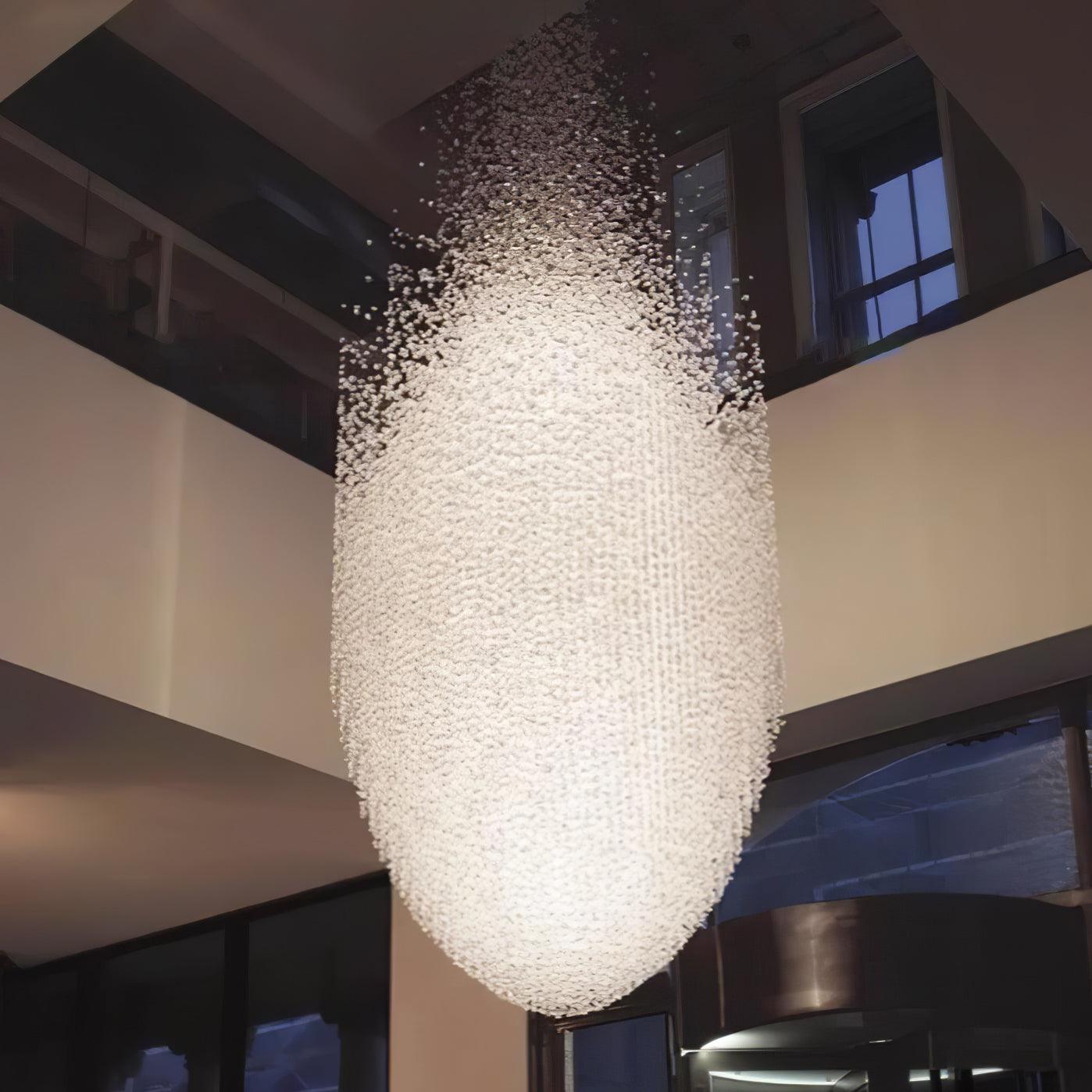 Multicolor Crystal Stone Chandelier - Cueteks