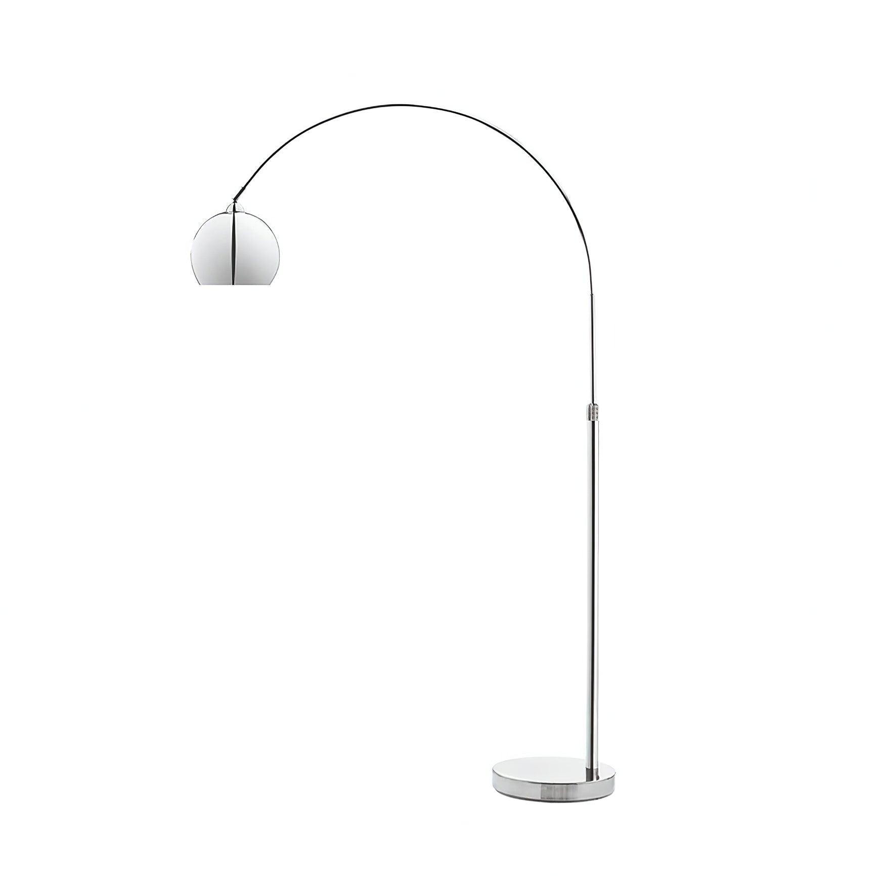 Angler floor lamp