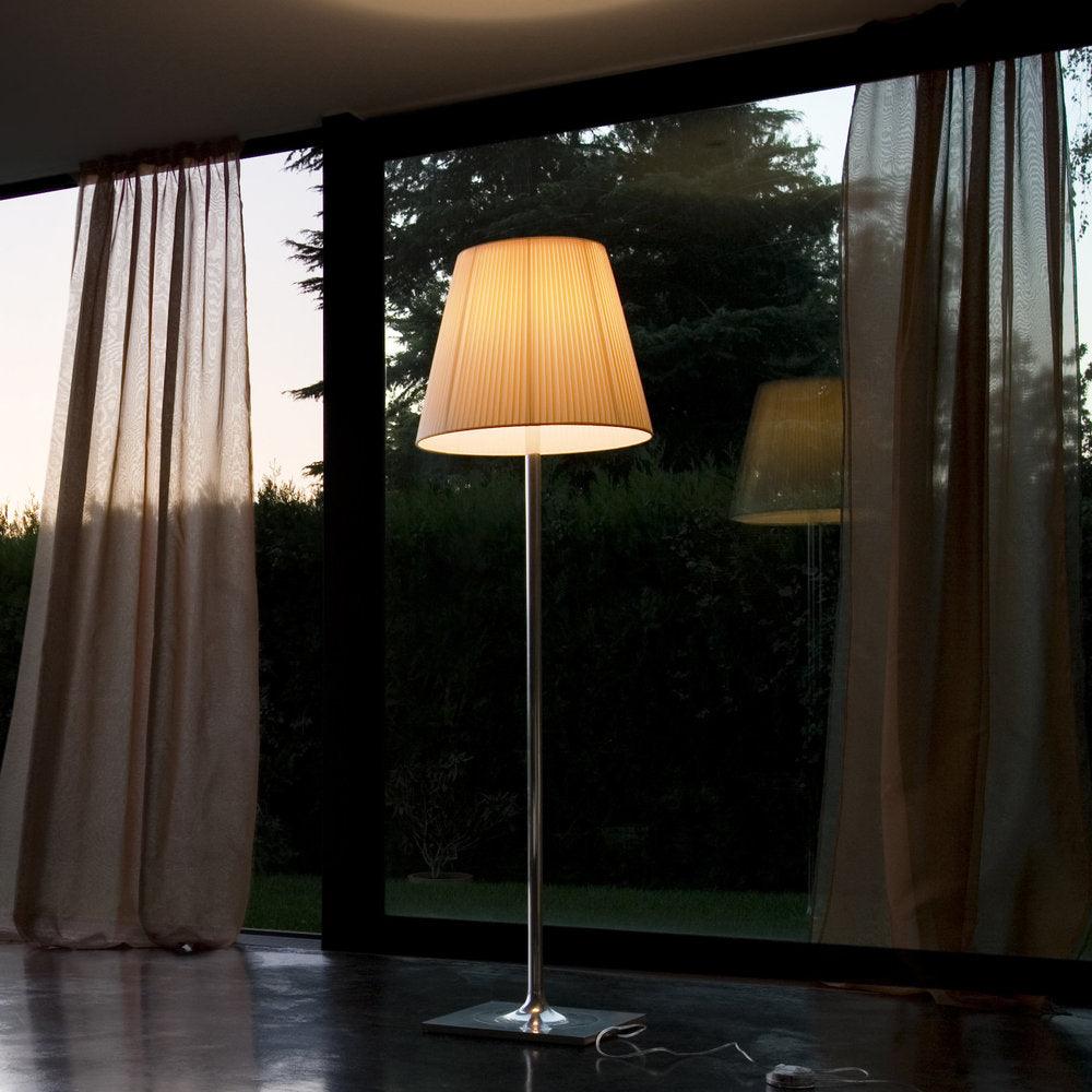 Chrome Prism Floor Lamp - Cueteks
