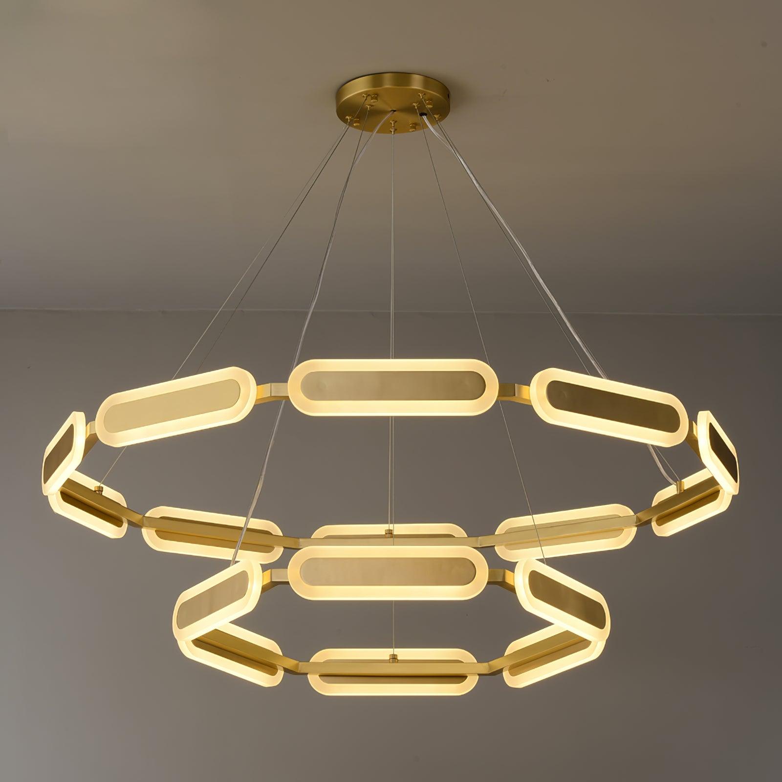 Swirl Chandelier - Cueteks