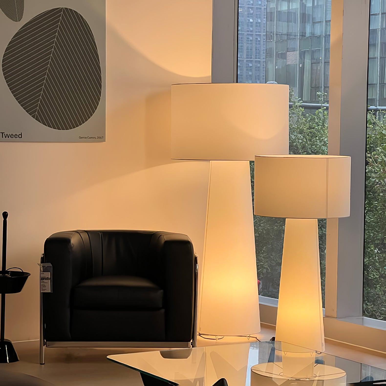 Column Fabric Floor Lamp - Cueteks