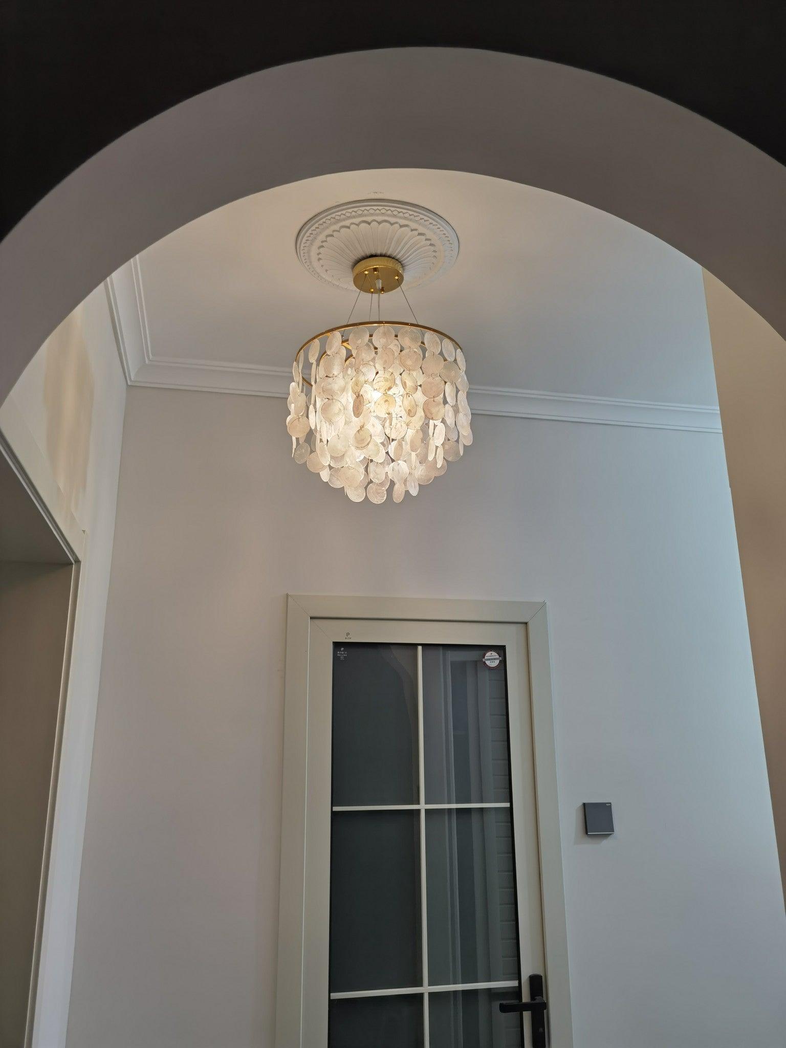Shell Wind Chime Chandelier - Cueteks