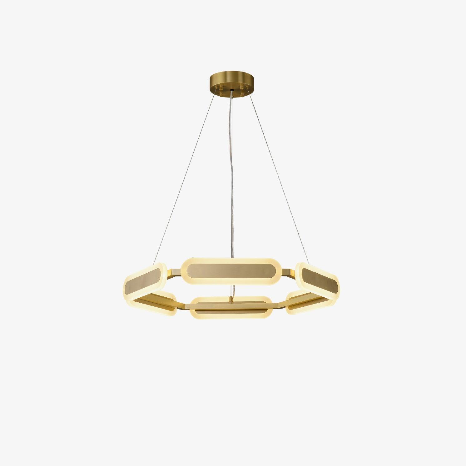 Swirl Chandelier - Cueteks