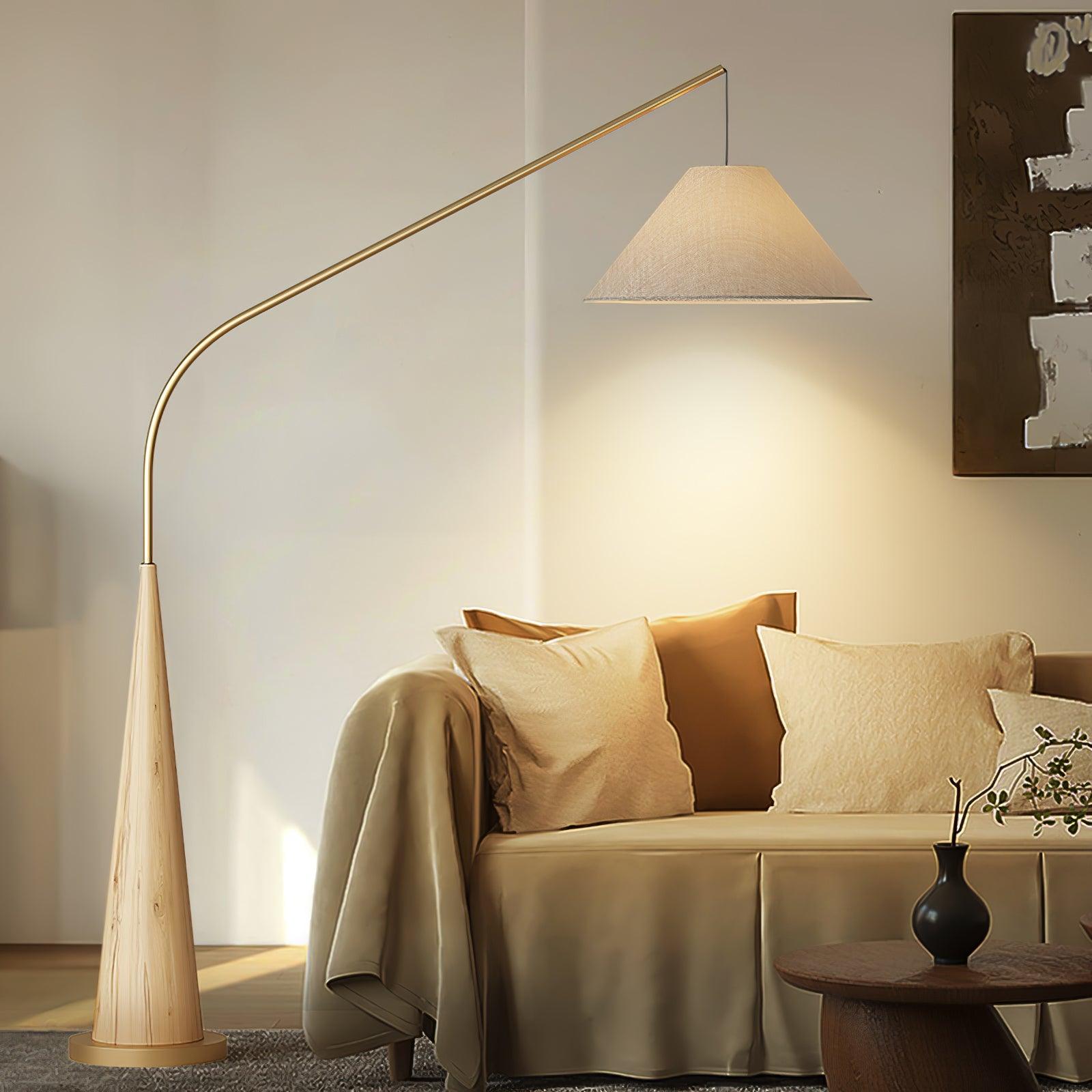 Gibson Arc Floor Lamp - Cueteks