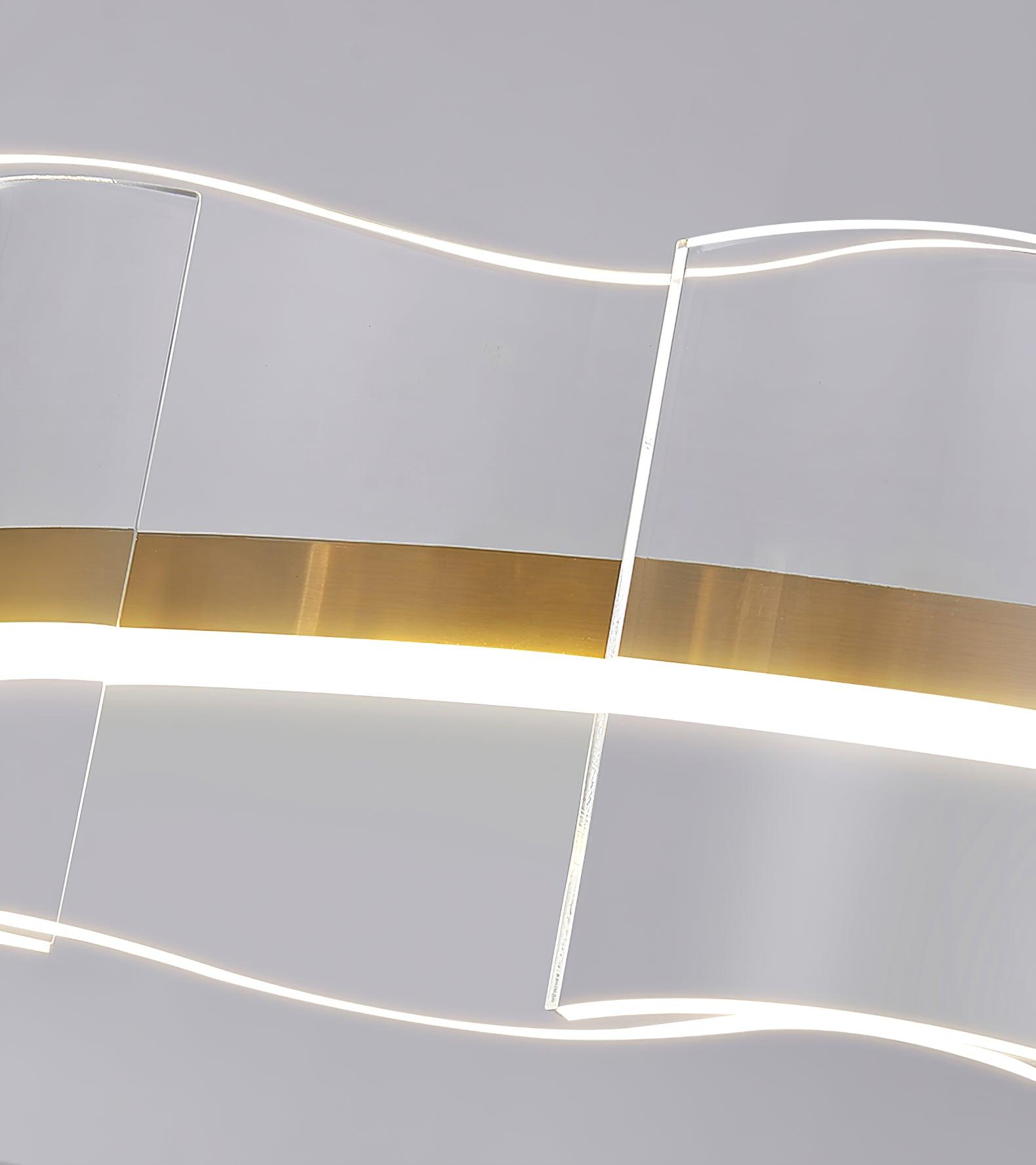 Water Wave Glass Chandelier - Cueteks