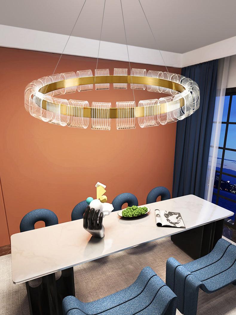 Bangle Chandelier - Cueteks