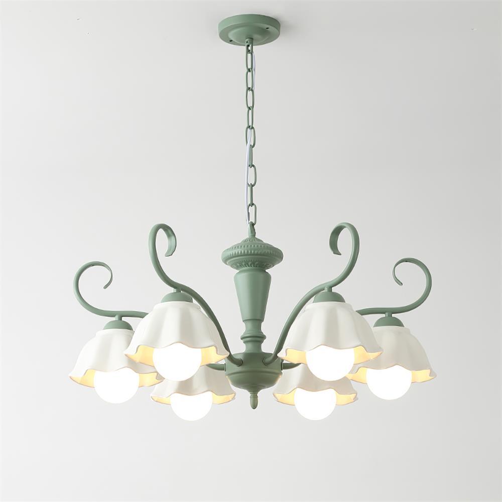 Savoy Flower Chandelier - Cueteks