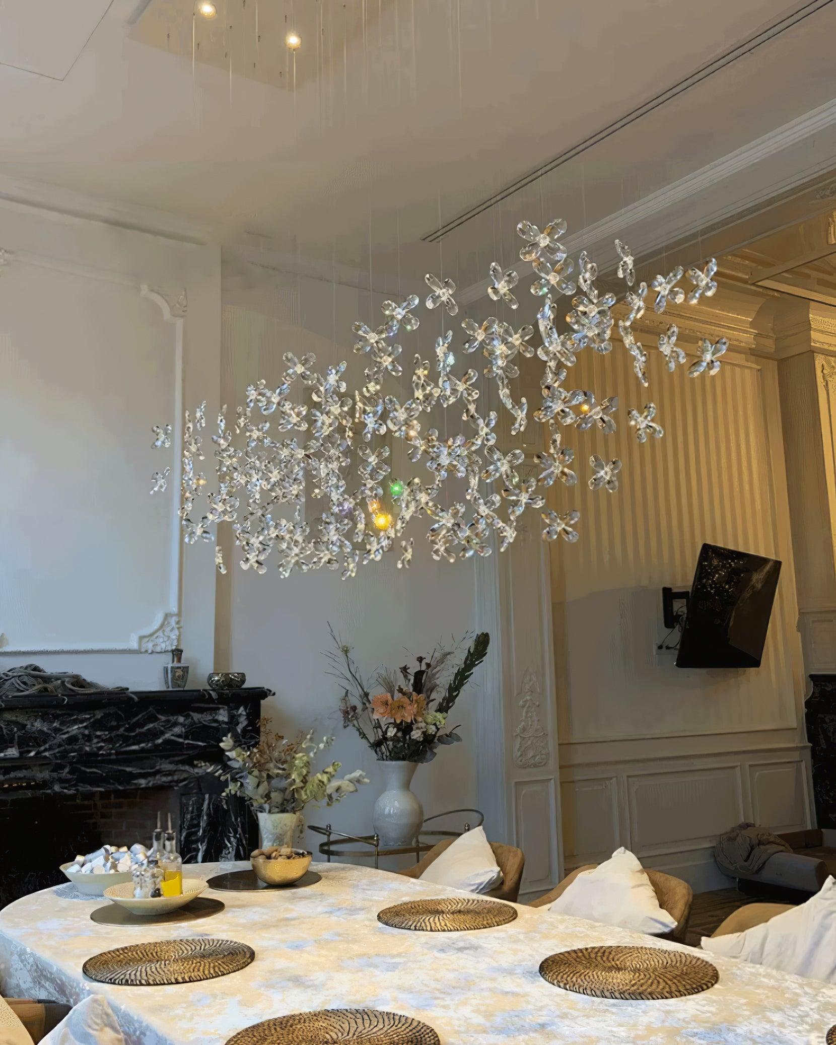 Floating Butterfly Chandelier - Cueteks
