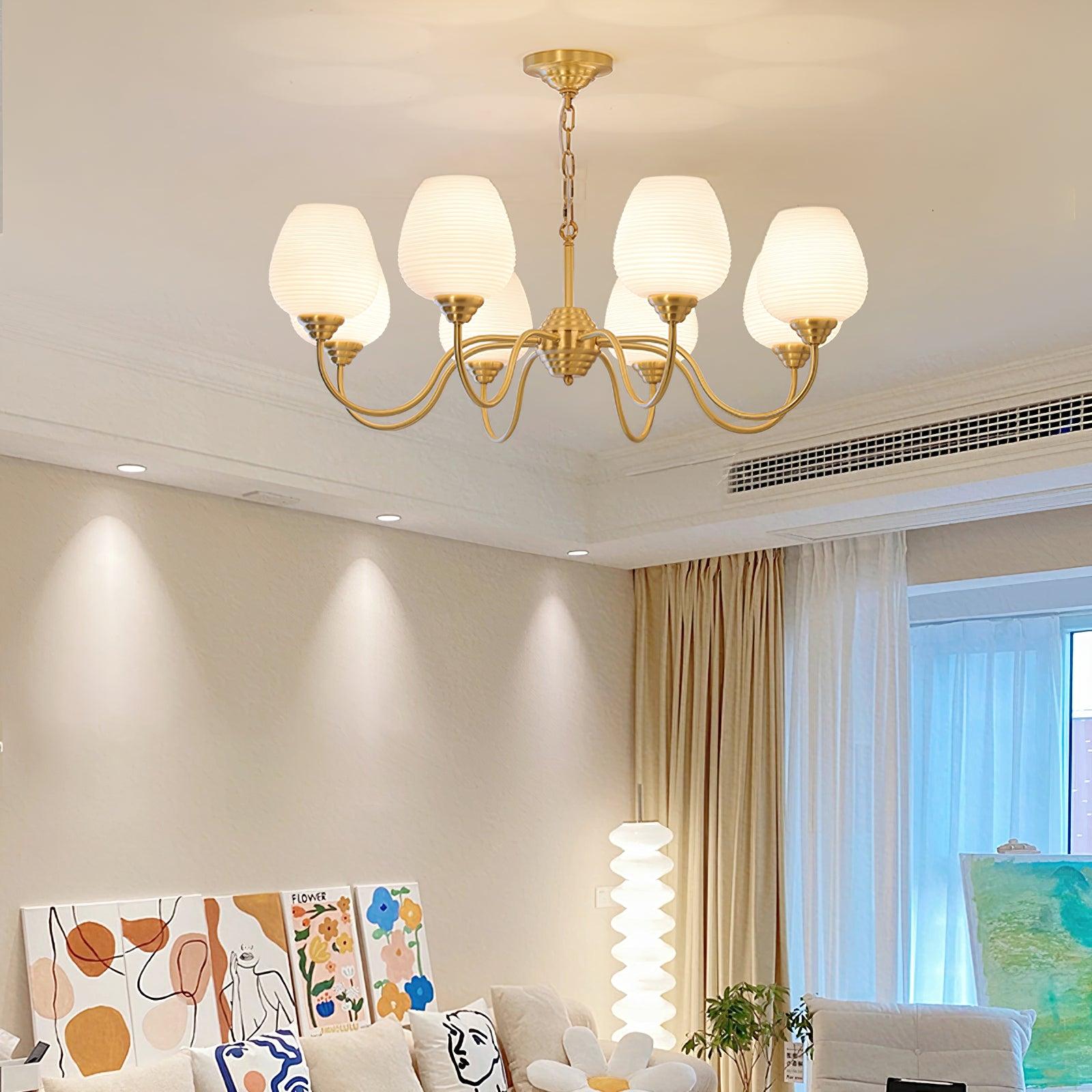 Endon Alton Chandelier - Cueteks