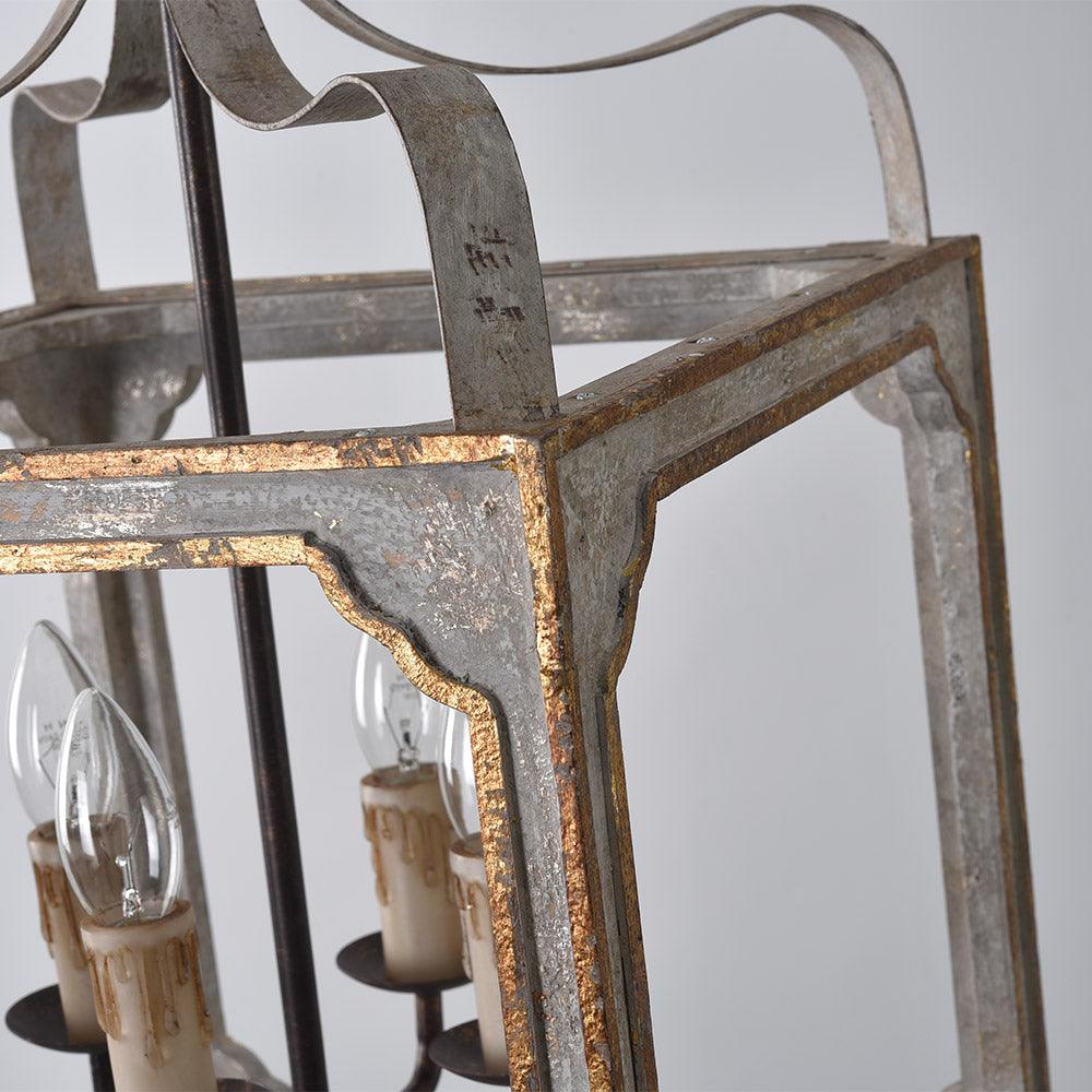 Boho Rustic Cube Chandelier - Cueteks