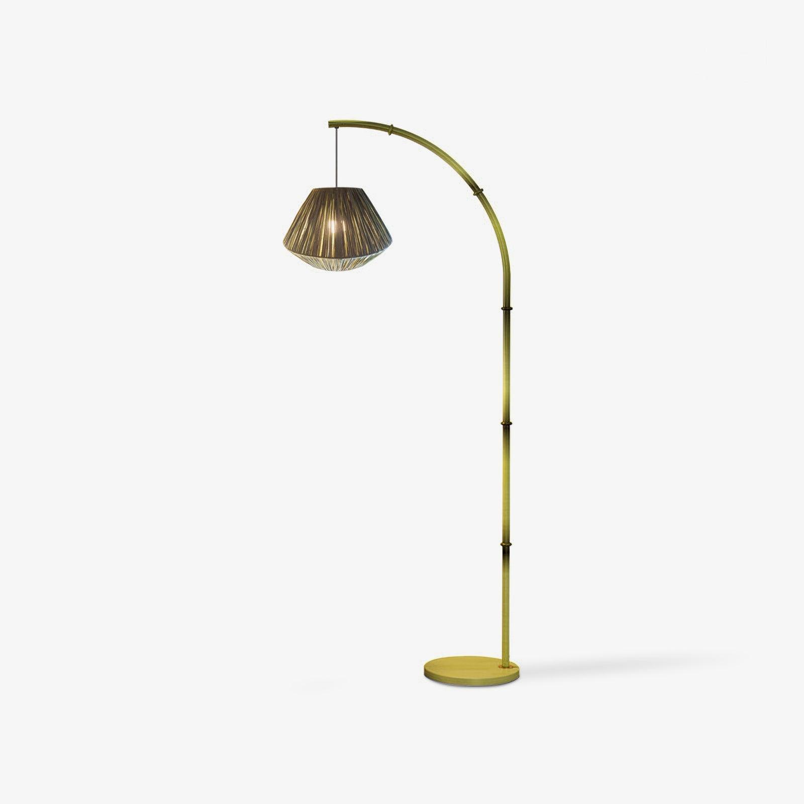 Bamboo Pole Floor Lamp - Cueteks