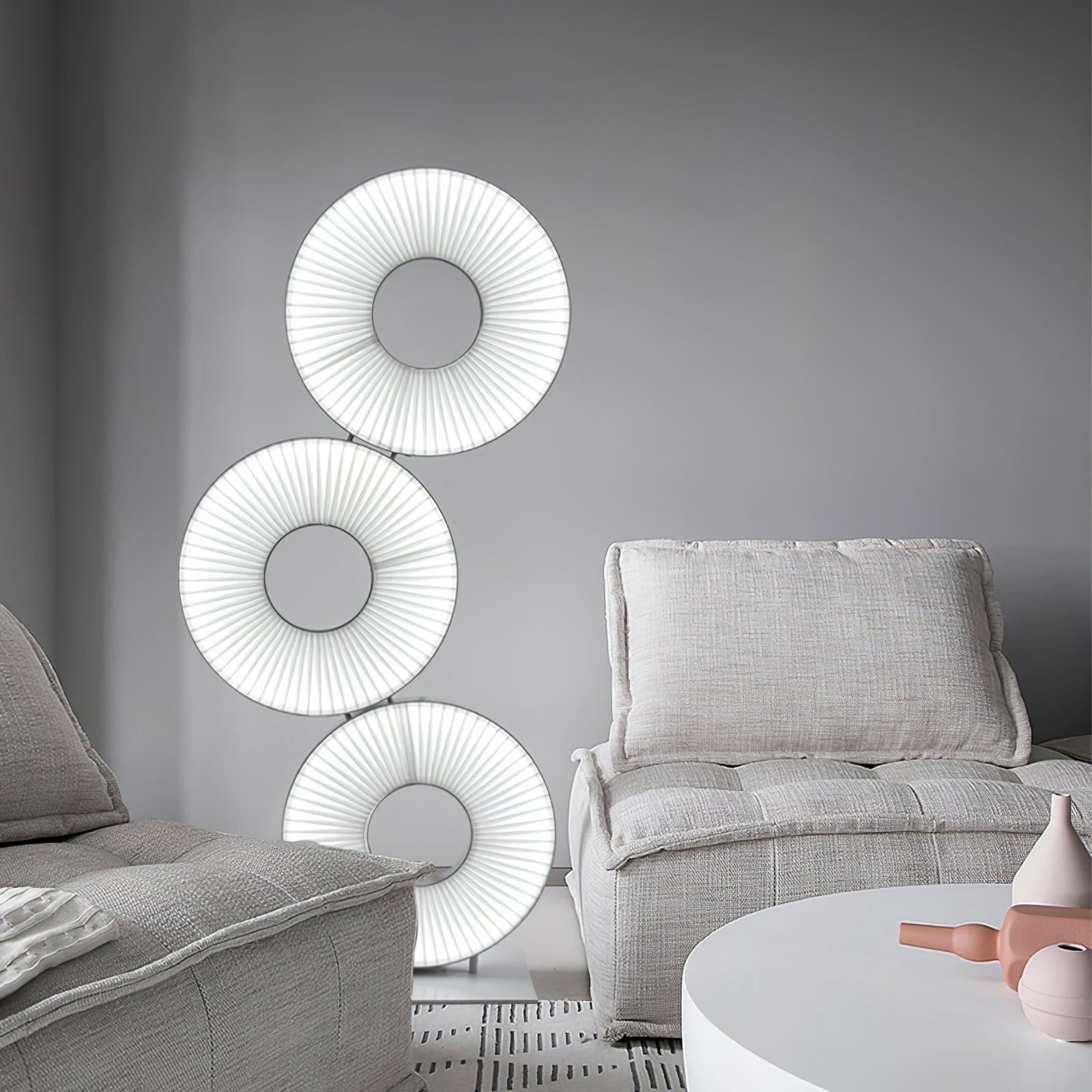 Iris Totem Floor Lamp - Cueteks