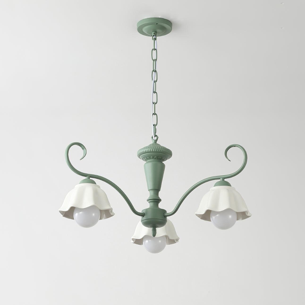 Savoy Flower Chandelier - Cueteks