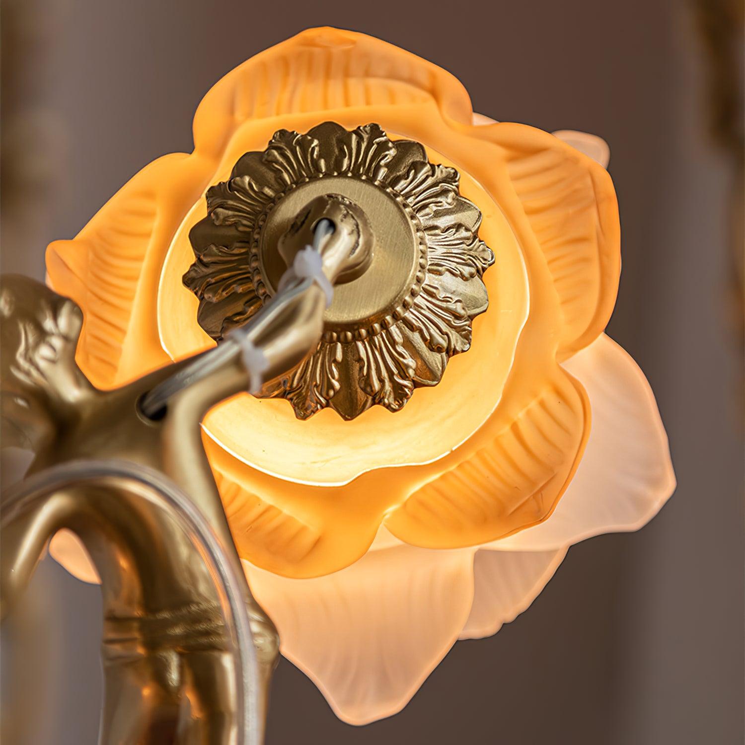 Putti Statuettes Brass Suspension - Cueteks