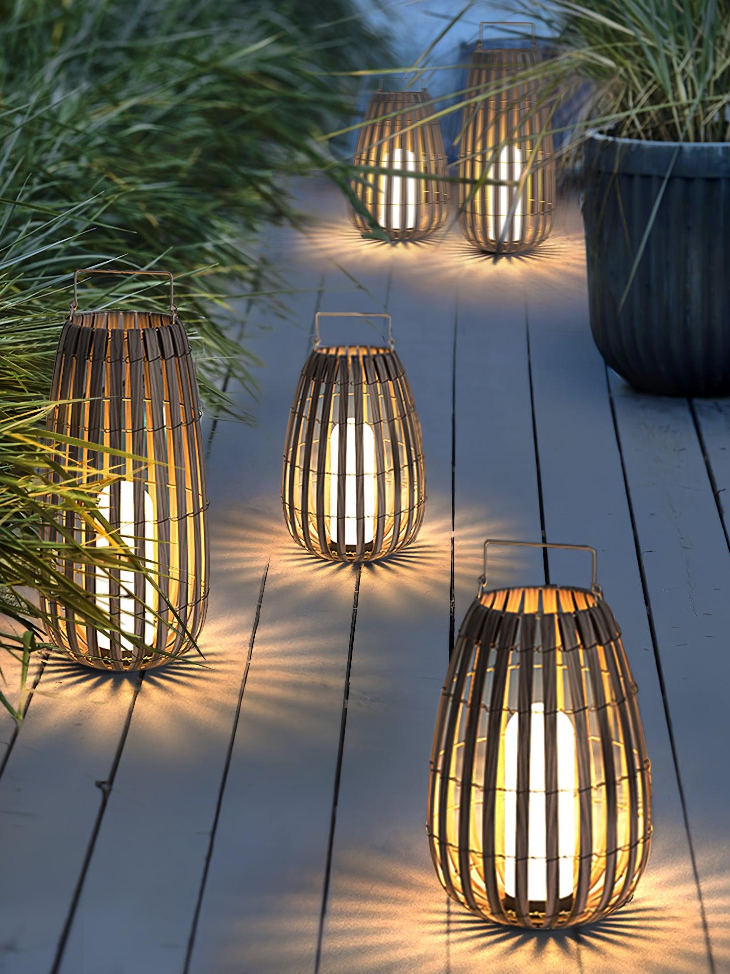 Tropic Braid Lantern Outdoor Lamp - Cueteks