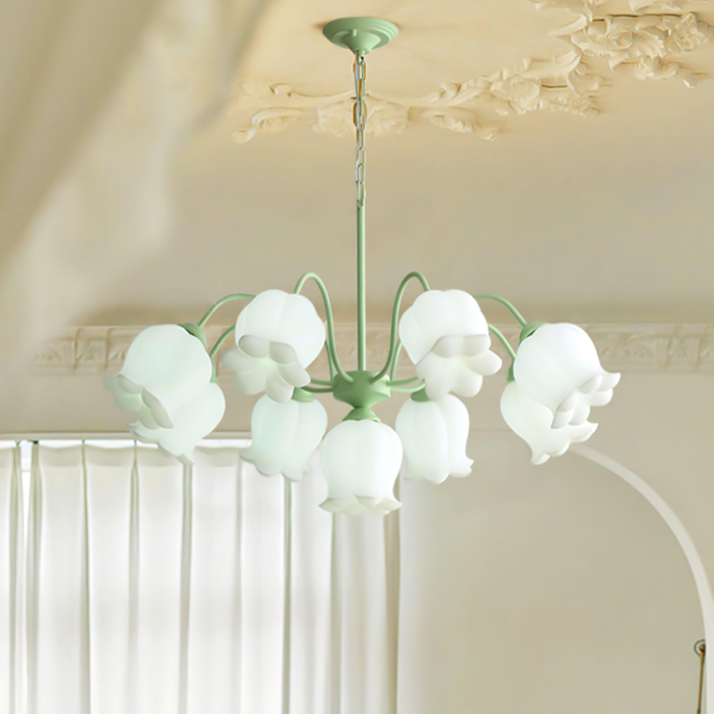 Lilium Cluster Chandelier - Cueteks