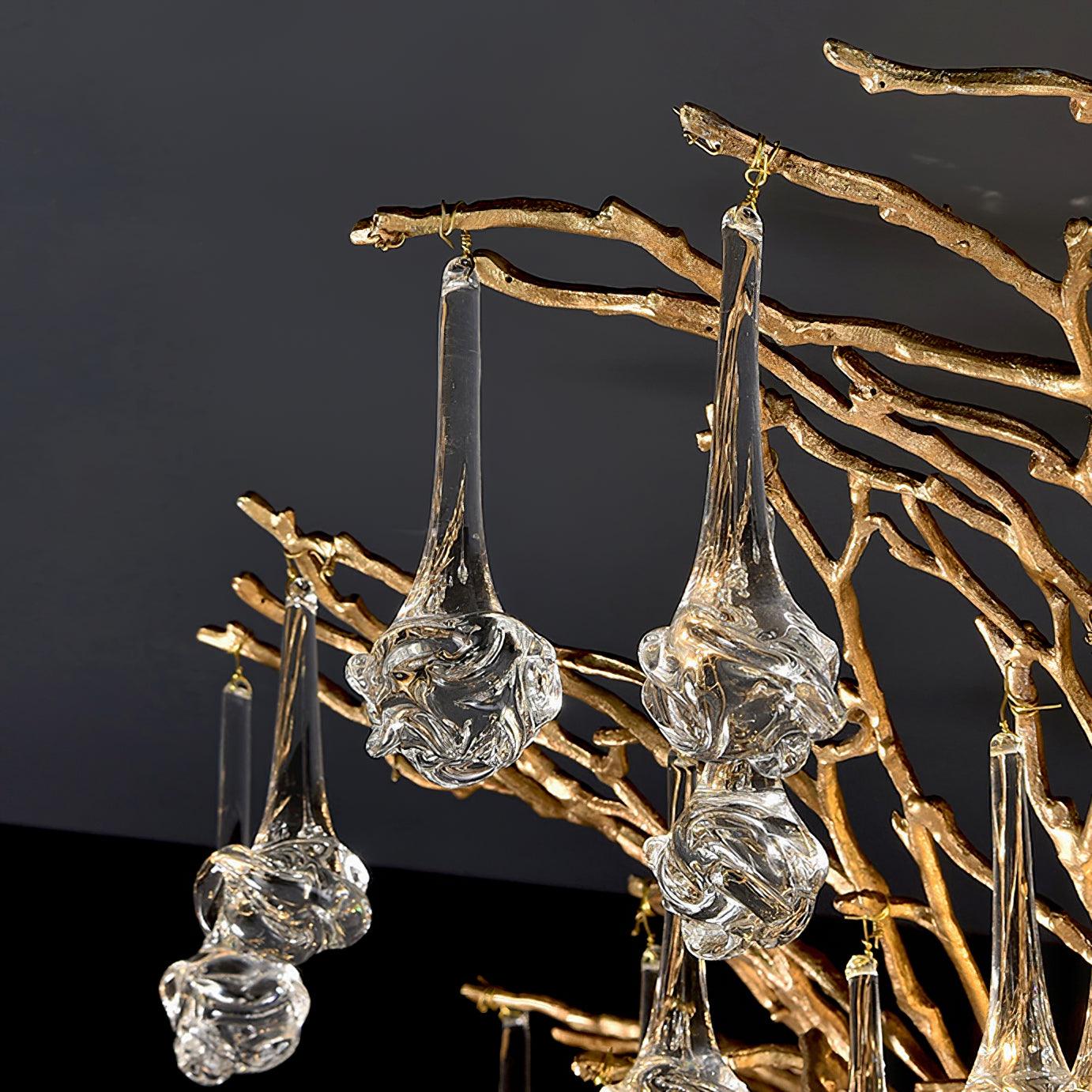 Tree Branch Staircase Chandelier - Cueteks