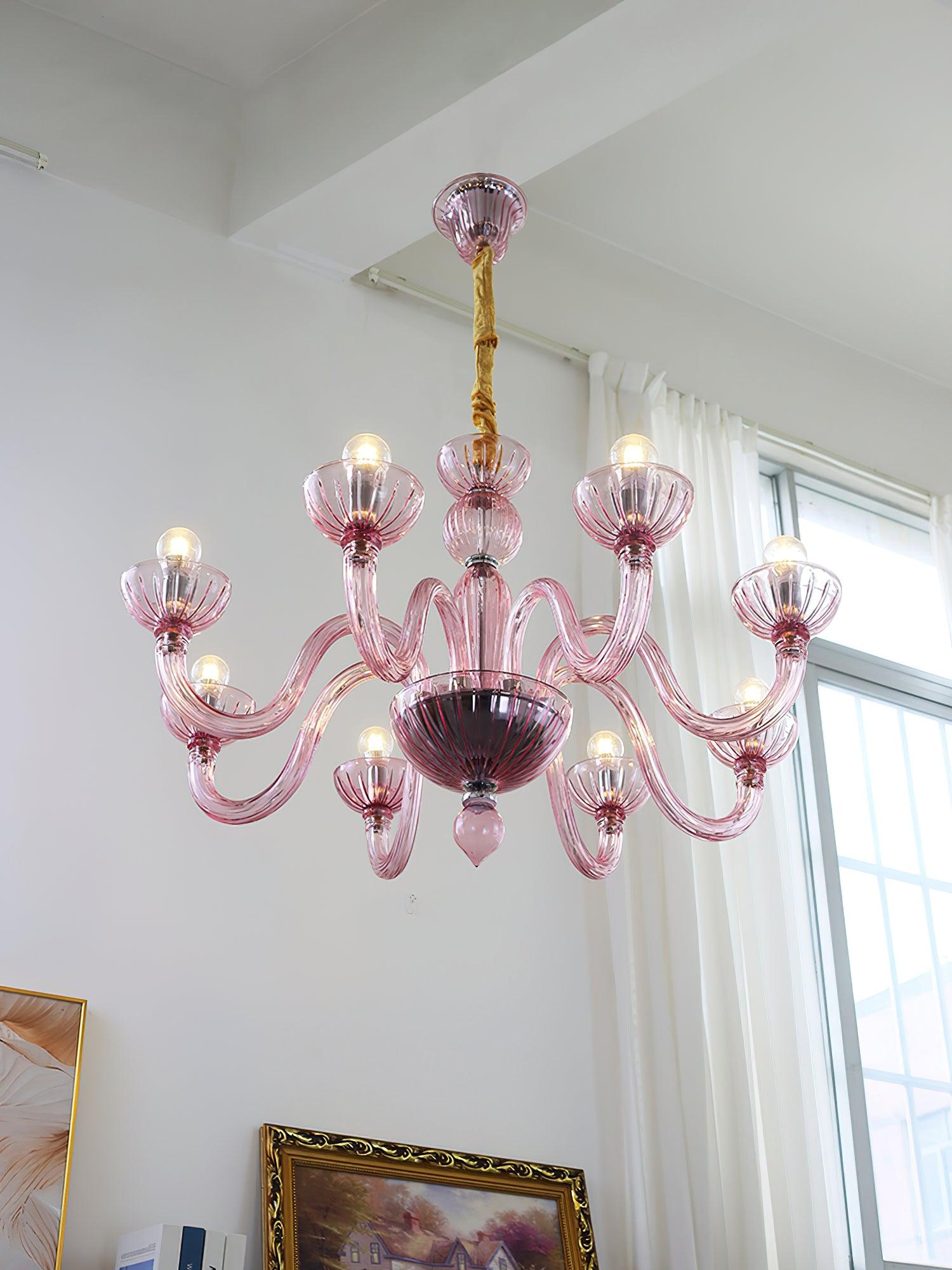 Ares Murano Glass Chandelier - Cueteks