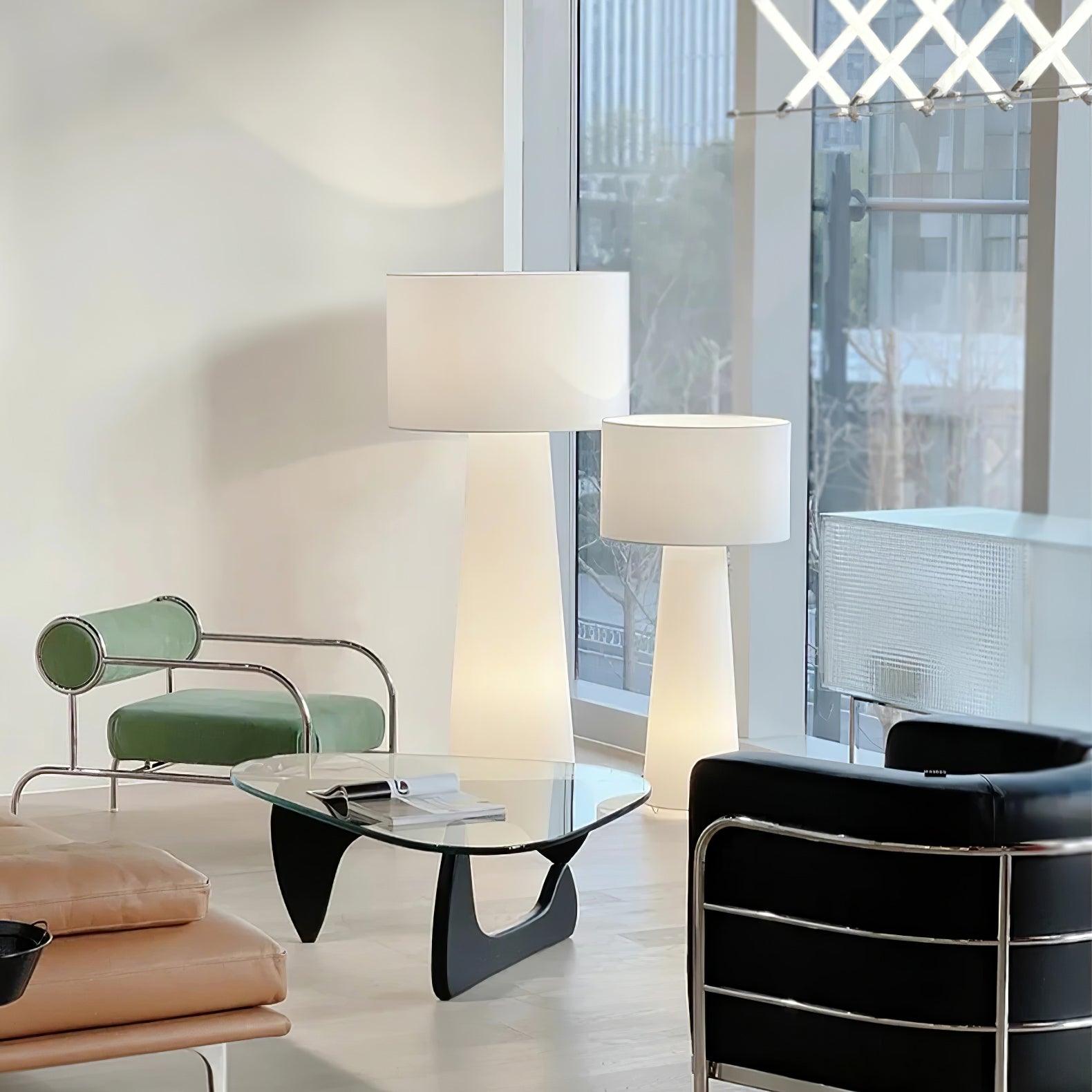 Column Fabric Floor Lamp - Cueteks