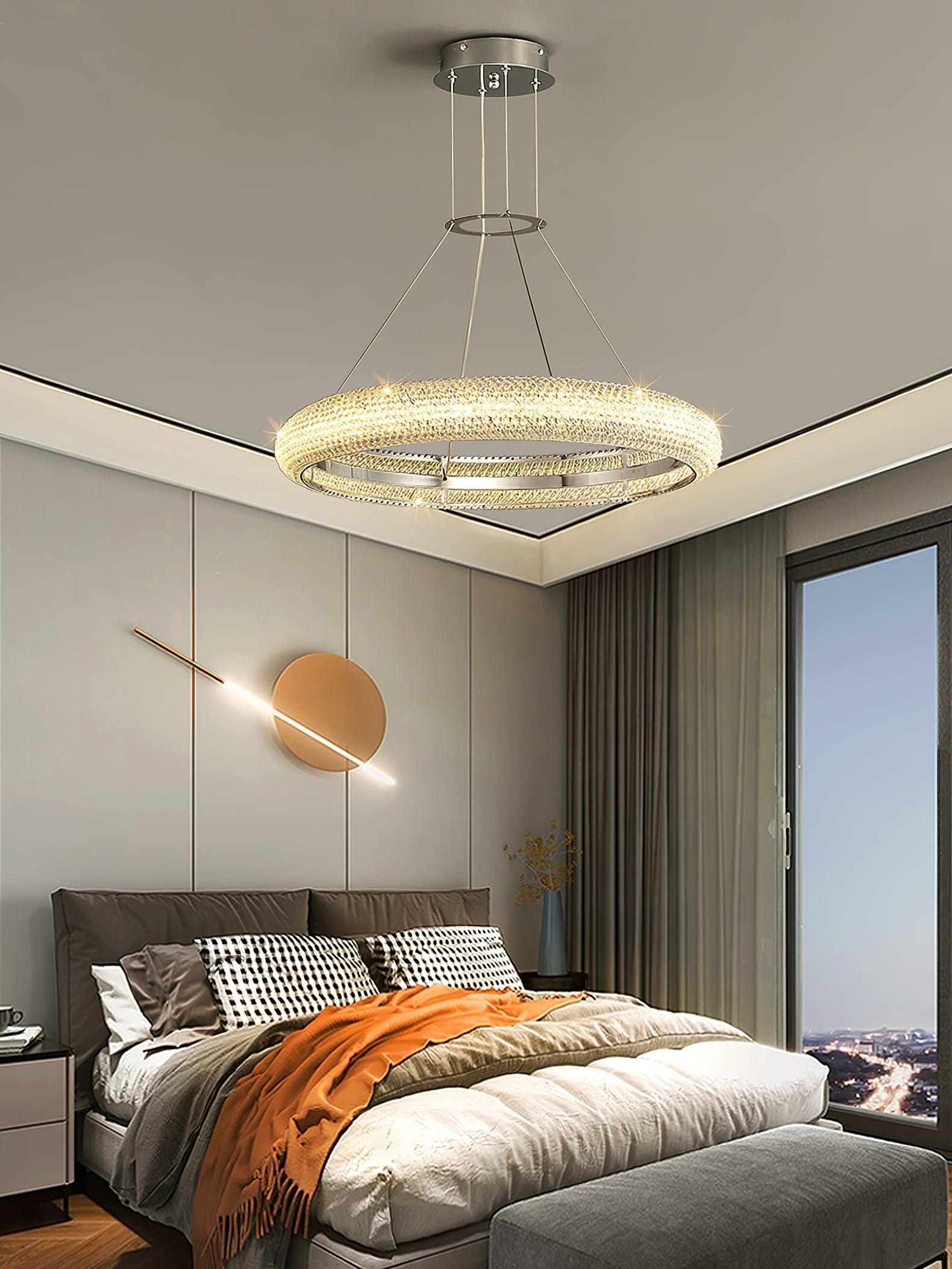Asscher Ring Chandelier - Cueteks