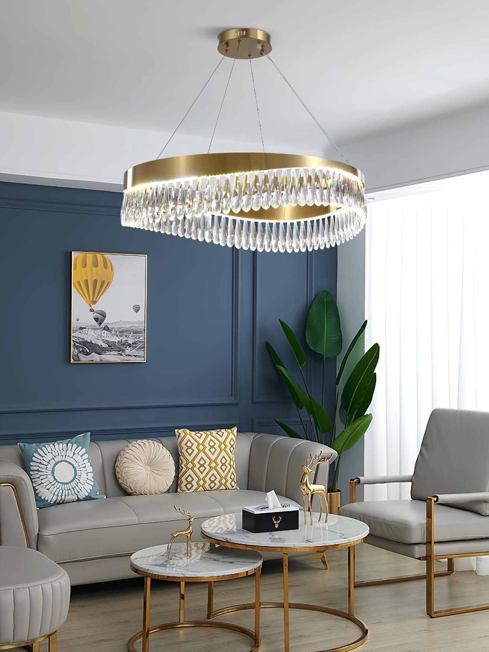 Crystal Sticks Chandelier - Cueteks