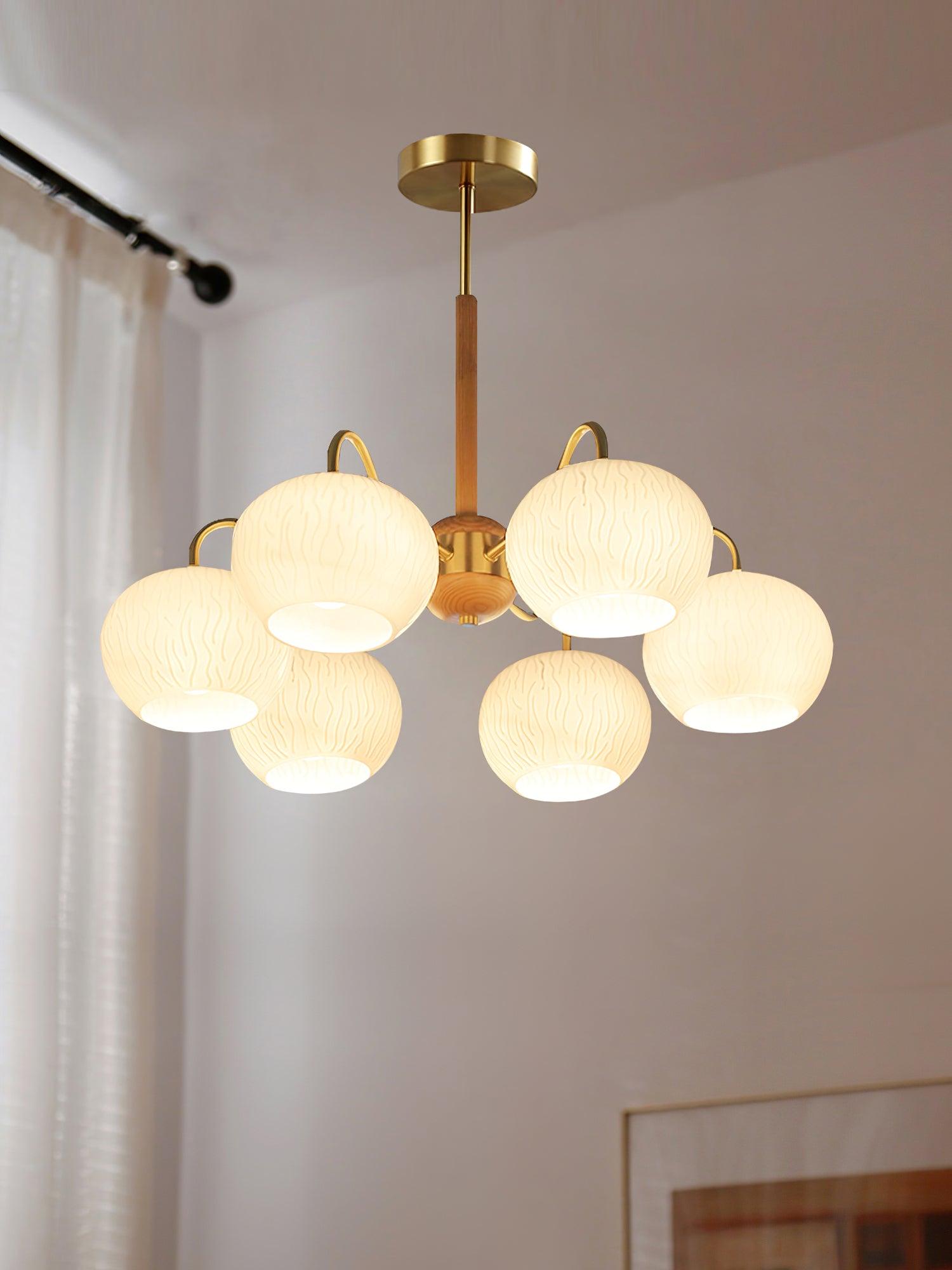 Hans Bergstrom Chandelier - Cueteks