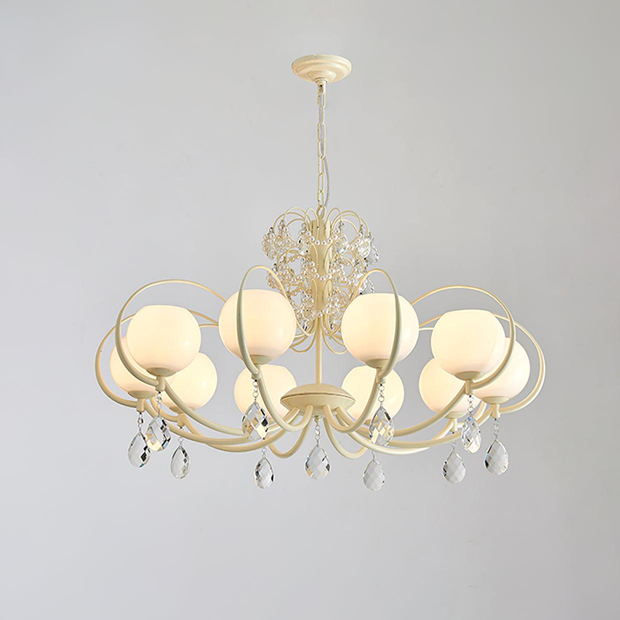 Doria Crystal Chandelier - Cueteks