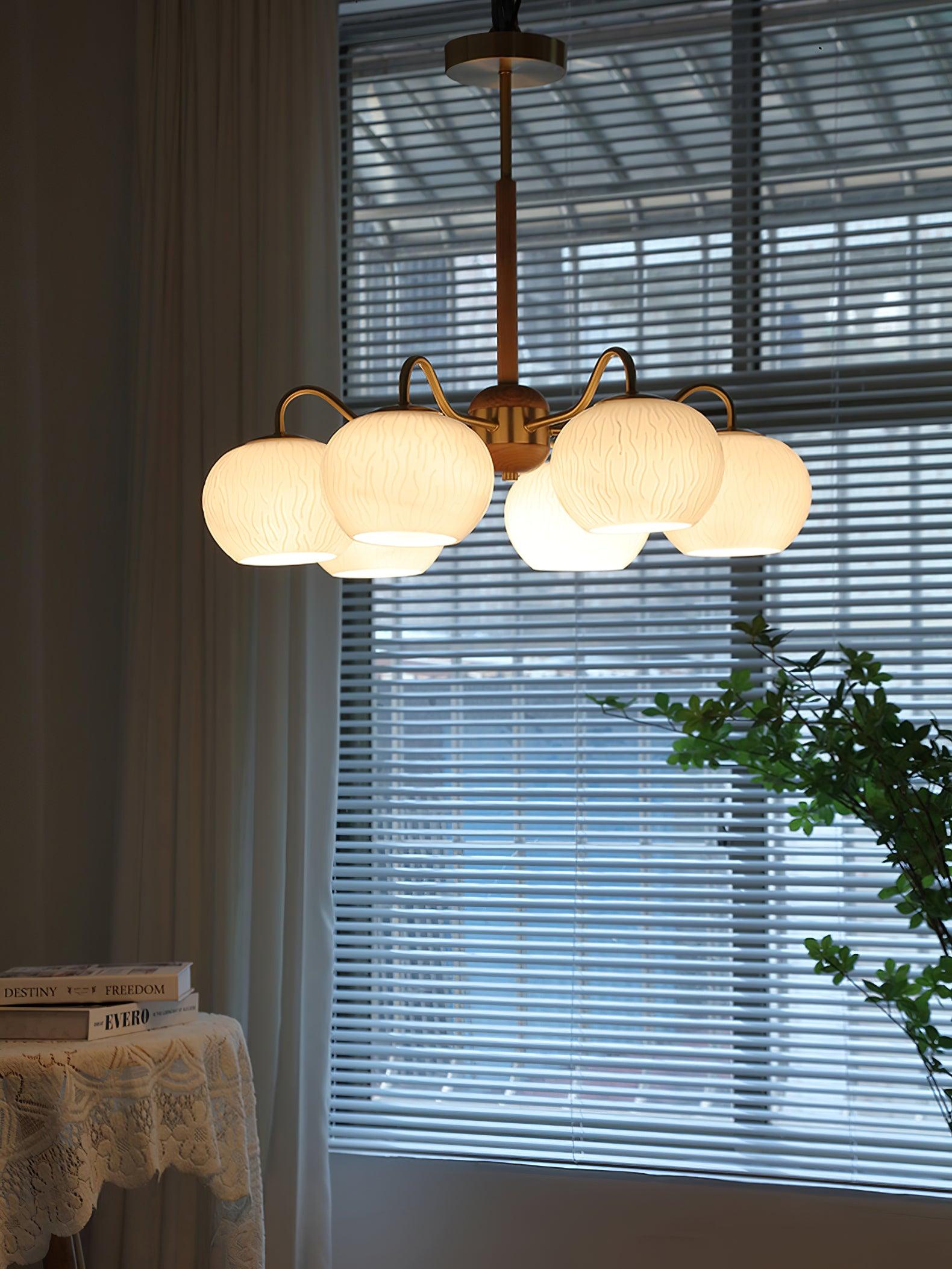 Hans Bergstrom Chandelier - Cueteks