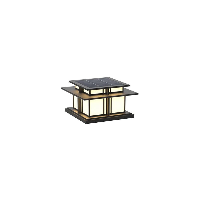 Boilyn Solar Outdoor Pillar Light - Cueteks