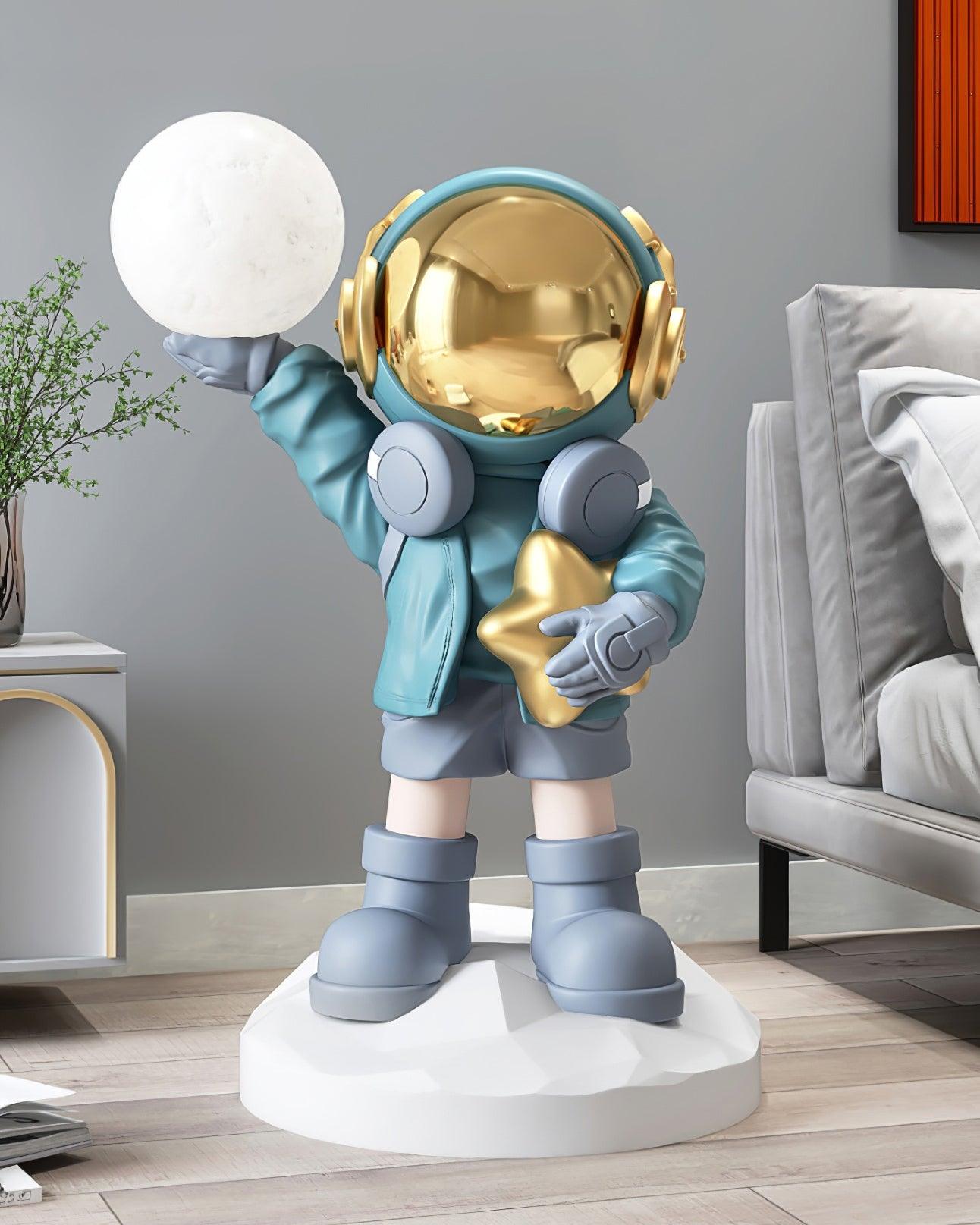 Apollo Astronaut Built-in Battery Floor Lamp - Cueteks
